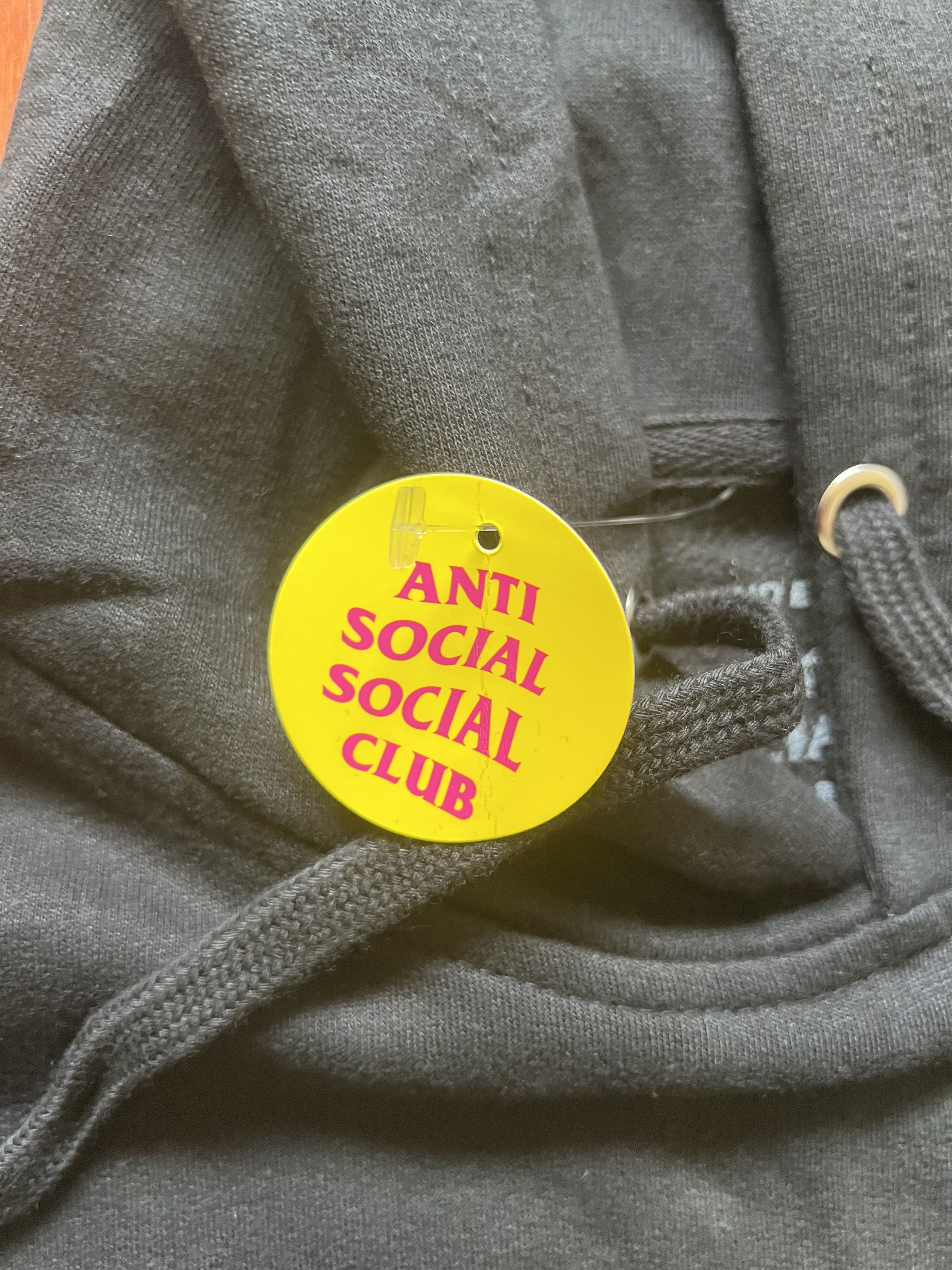 Anti Social Social Club 💚 Anti Social Social Club Smells Bad Black Hoodie NEW Size US L / EU 52-54 / 3 - 3 Thumbnail