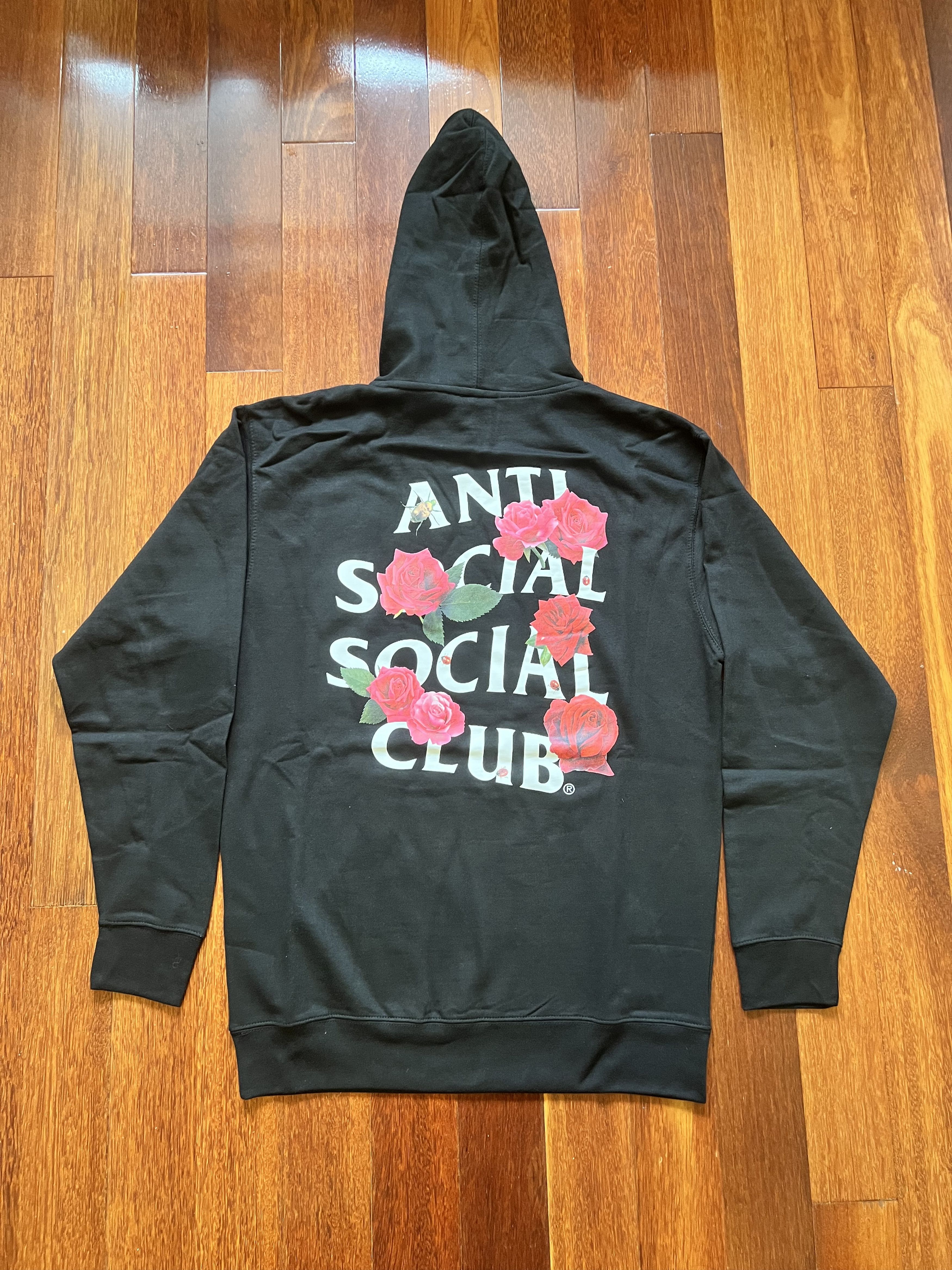 Anti Social Social Club 💚 Anti Social Social Club Smells Bad Black Hoodie  | Grailed
