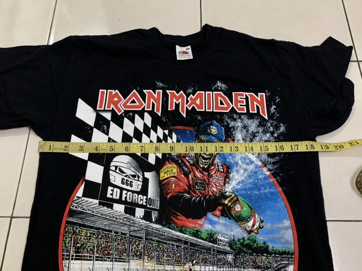 Fruit Of The Loom Iron Maiden Somewhere Back in Time Brazil Size US S / EU 44-46 / 1 - 7 Thumbnail