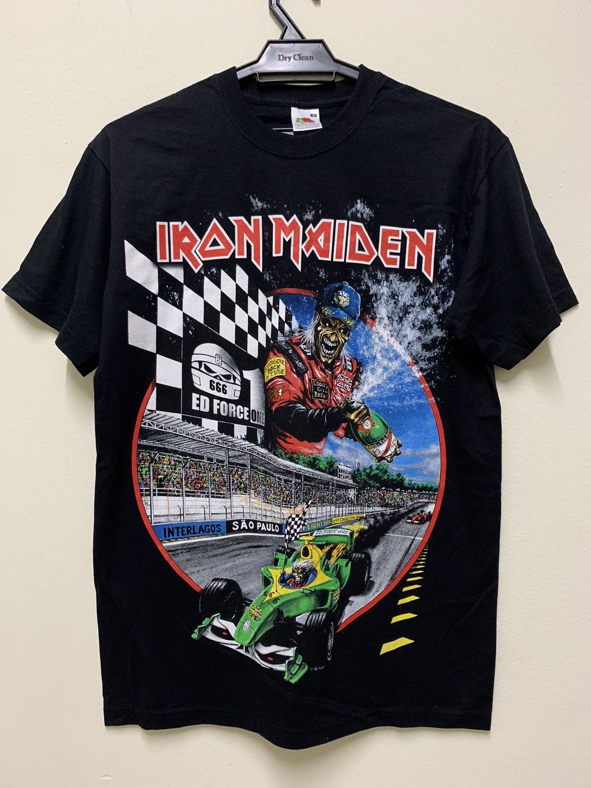 Fruit Of The Loom Iron Maiden Somewhere Back in Time Brazil Size US S / EU 44-46 / 1 - 1 Thumbnail