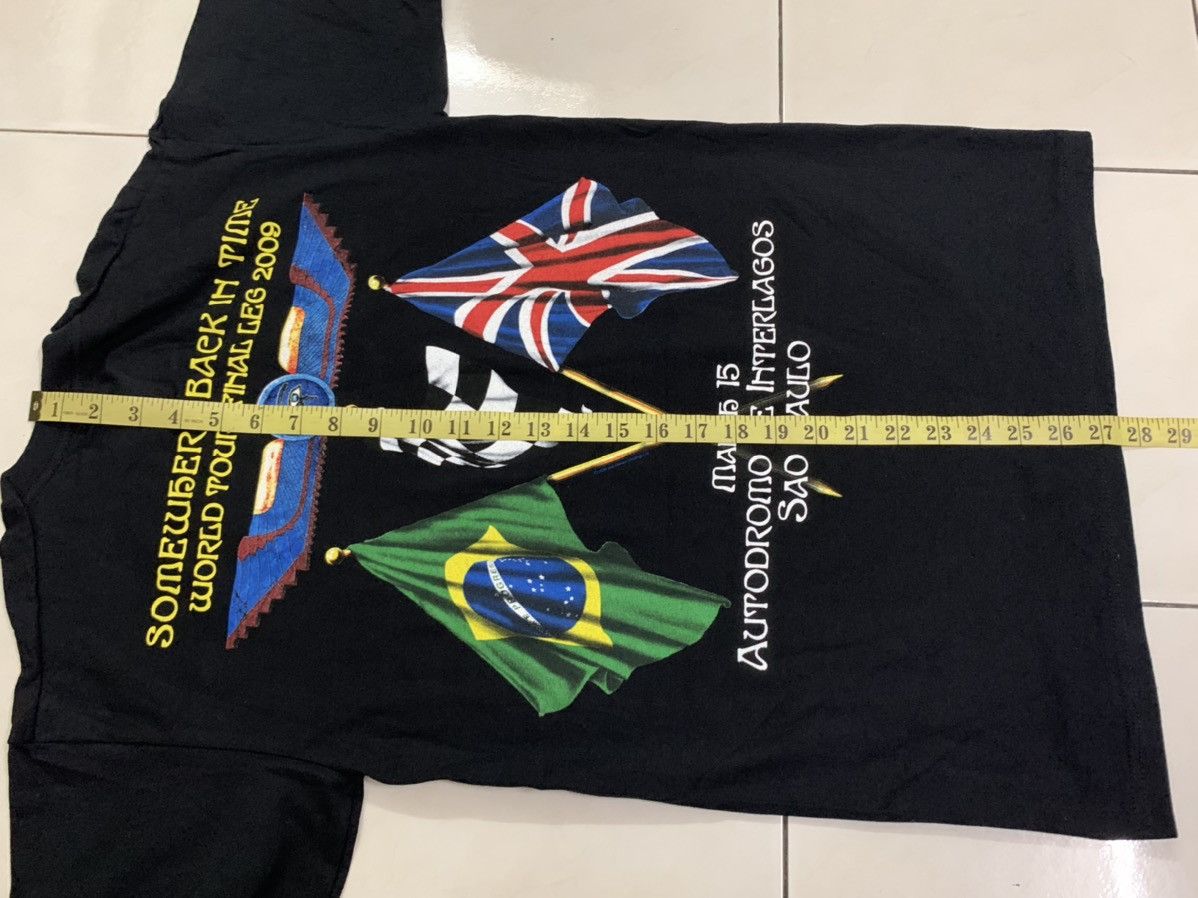 Fruit Of The Loom Iron Maiden Somewhere Back in Time Brazil Size US S / EU 44-46 / 1 - 8 Thumbnail