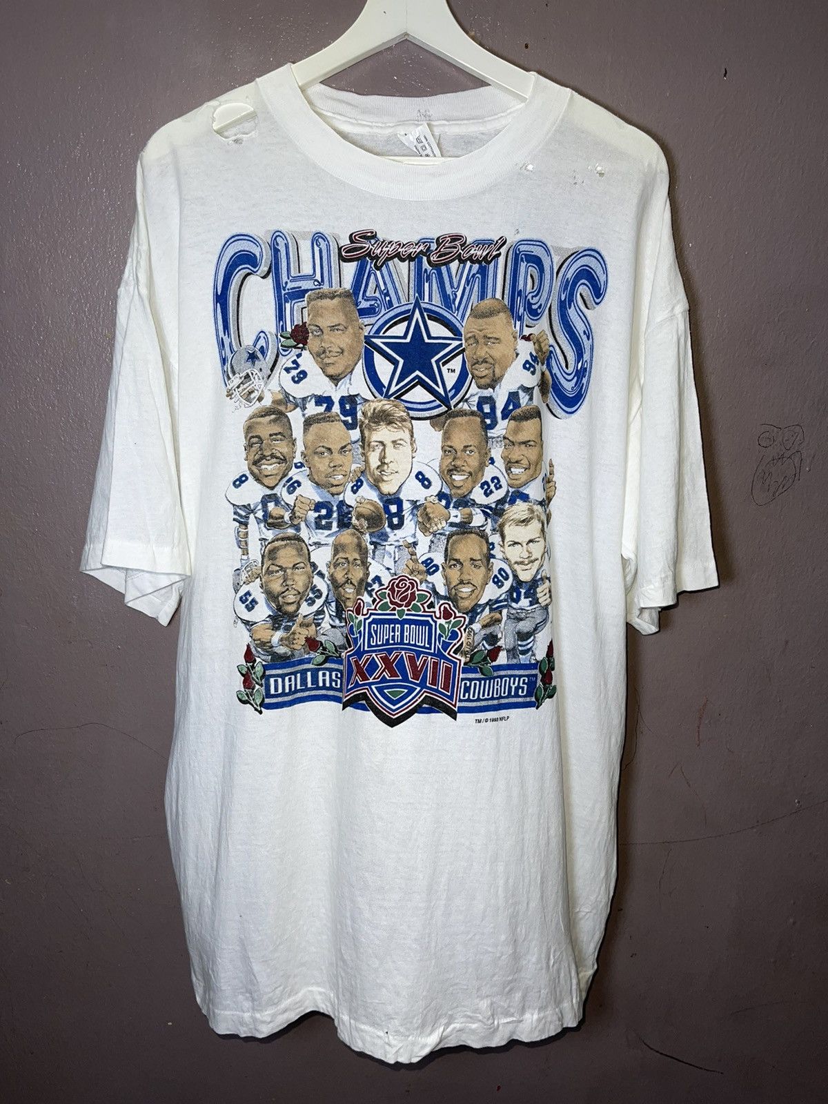 Vintage distressed Sportwear NFLP Tee