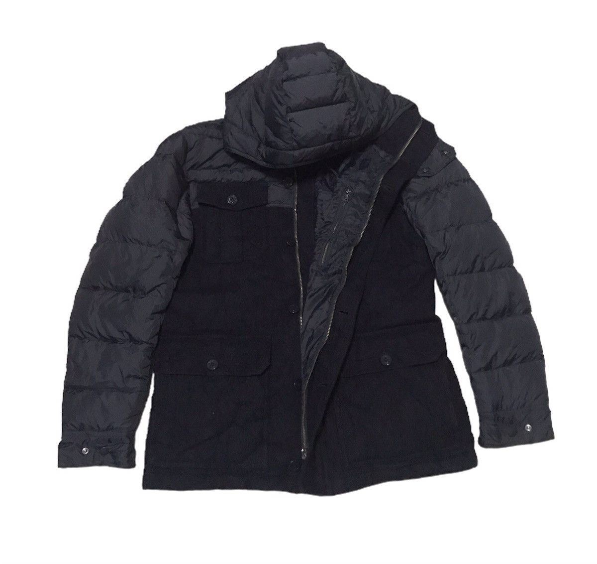 Designer Rare🔥Vicomte Arthur Wool + Puffer Down Jacket Size US M / EU 48-50 / 2 - 2 Thumbnail
