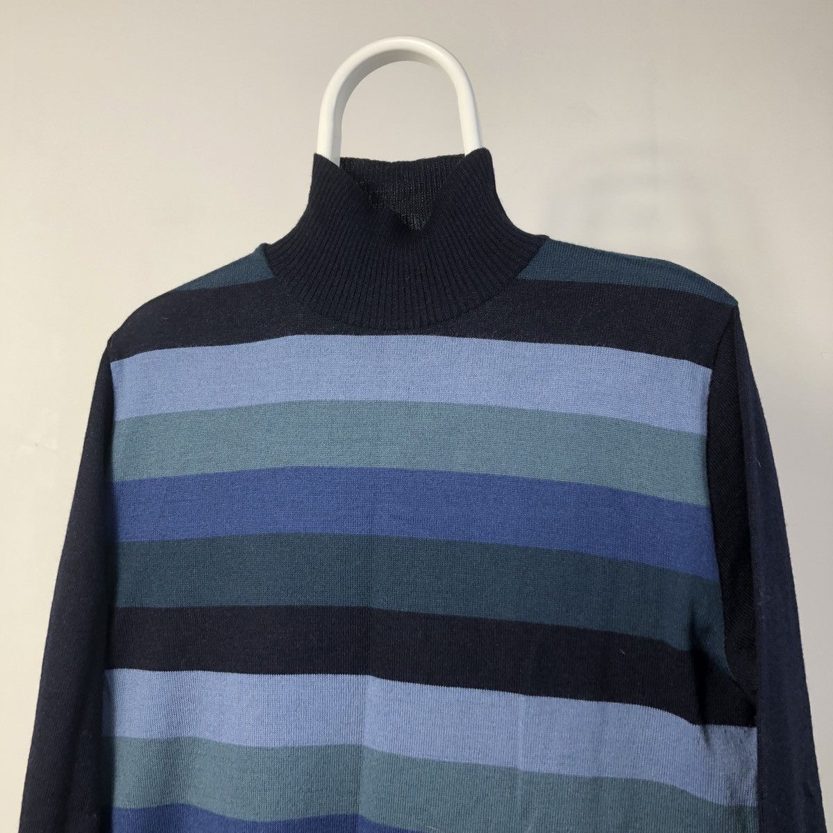 Dolce & Gabbana Dolche&Gabbana High Neck Knitwear Sweater Size US L / EU 52-54 / 3 - 3 Thumbnail