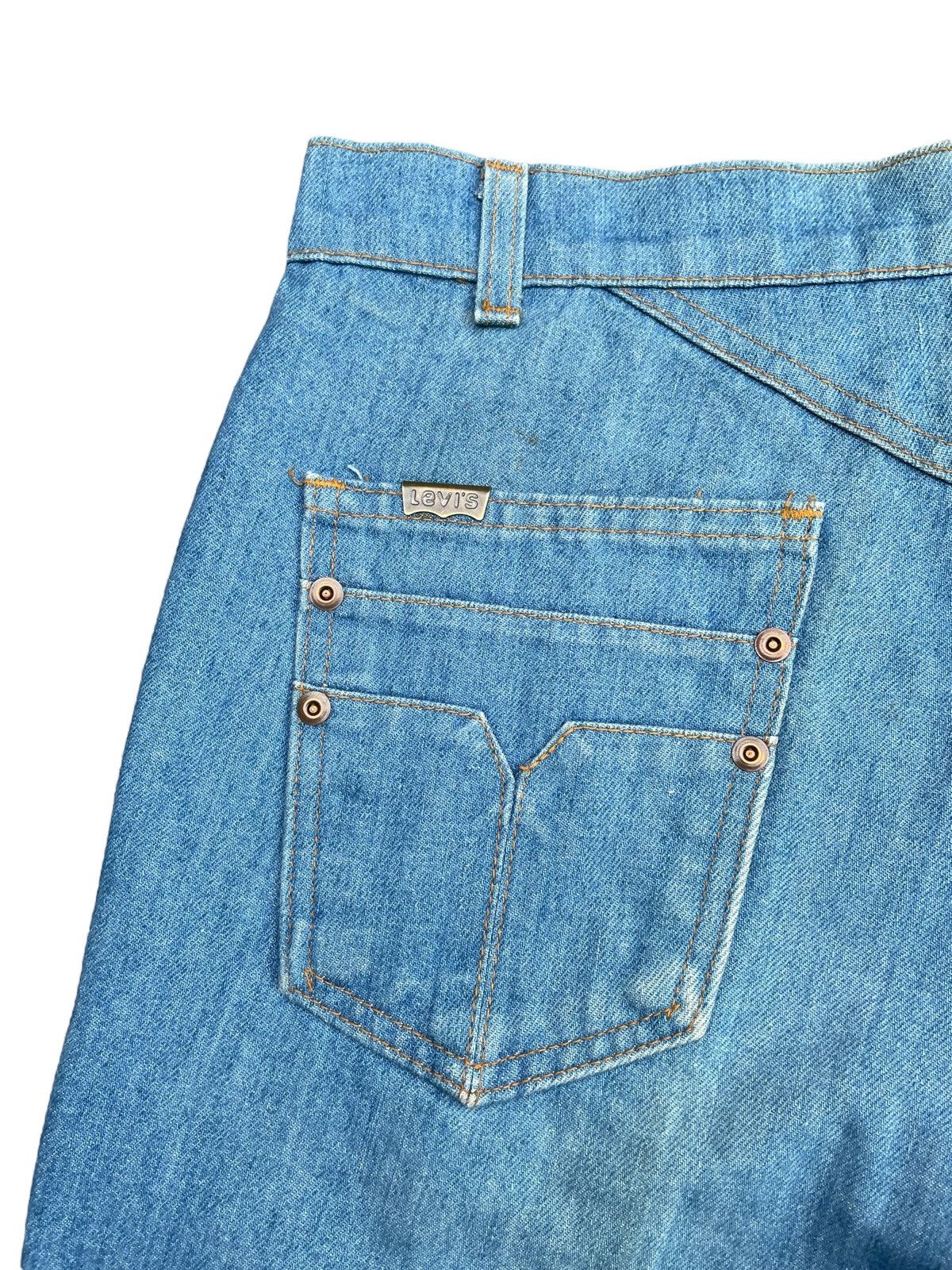 Levi's Vintage 1979 Levis Orange Tag Wide Leg Denim Size US 31 - 12 Thumbnail