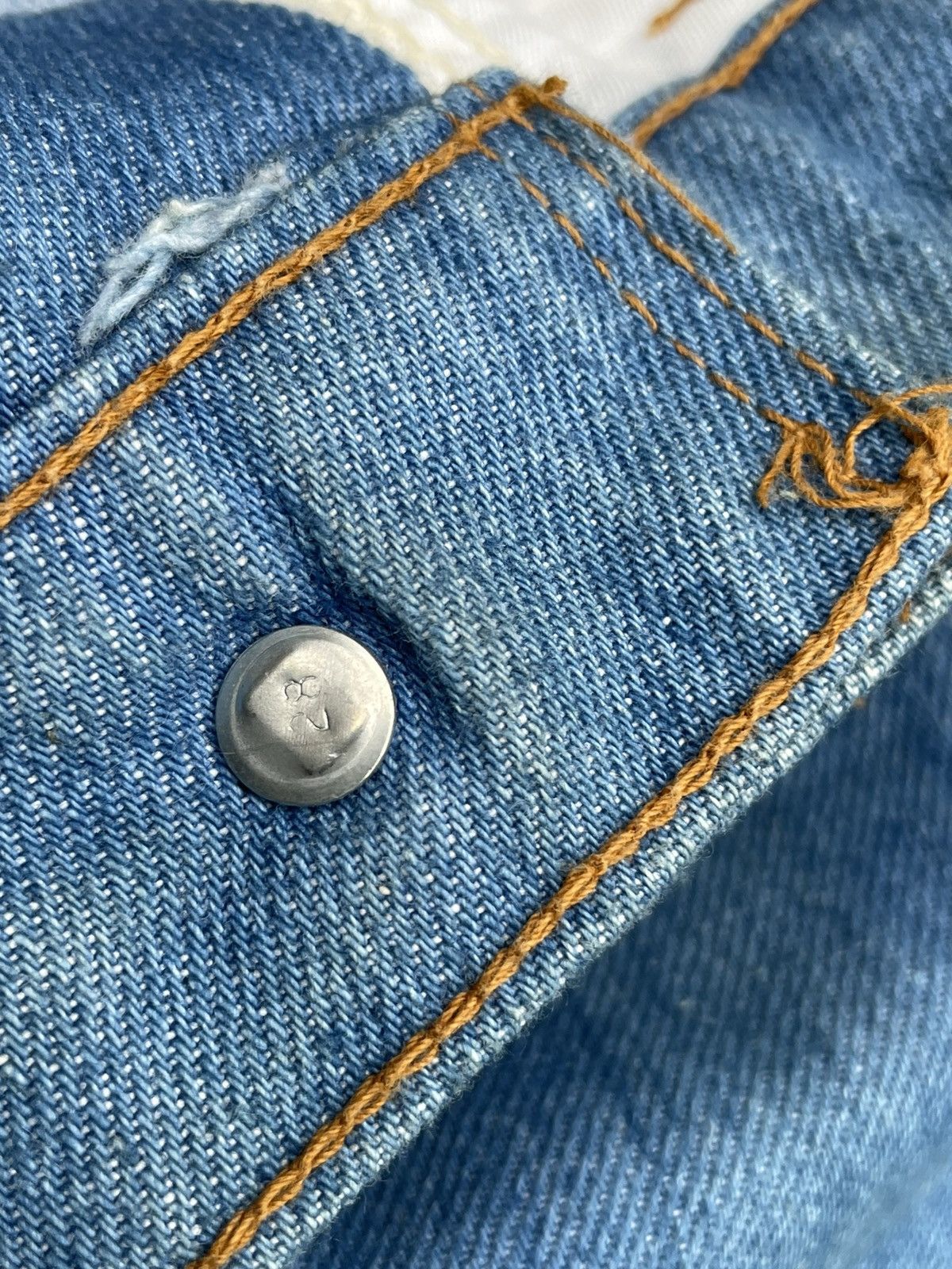 Levi's Vintage 1979 Levis Orange Tag Wide Leg Denim Size US 31 - 18 Thumbnail