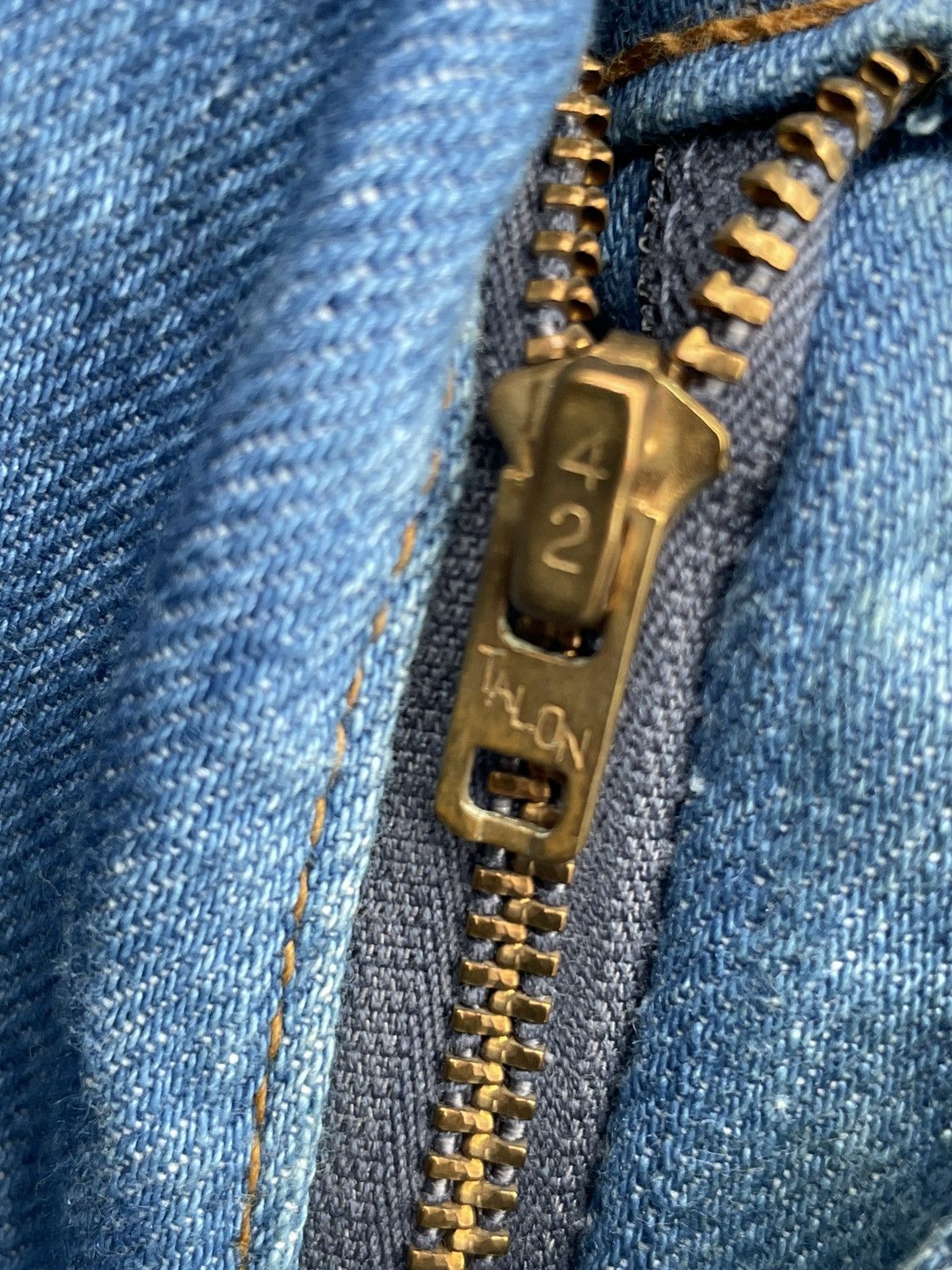 Levi's Vintage 1979 Levis Orange Tag Wide Leg Denim Size US 31 - 19 Thumbnail