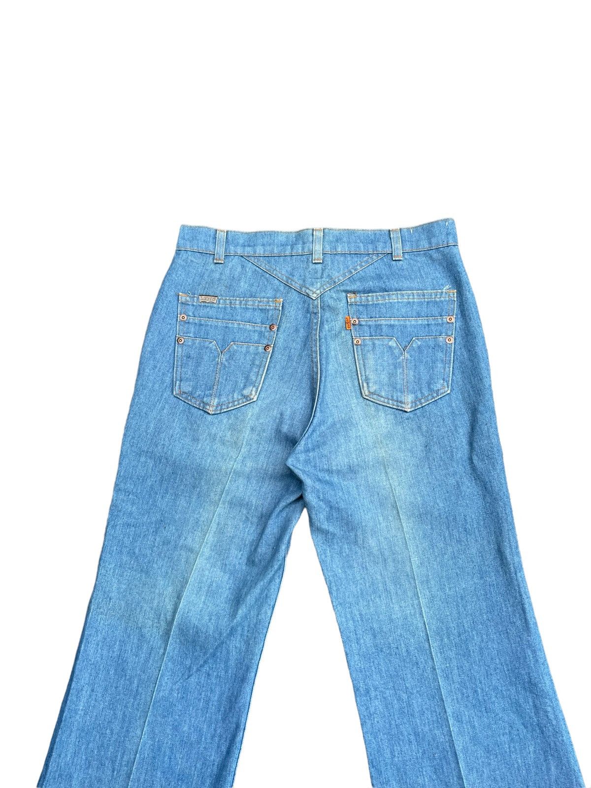 Levi's Vintage 1979 Levis Orange Tag Wide Leg Denim Size US 31 - 9 Thumbnail