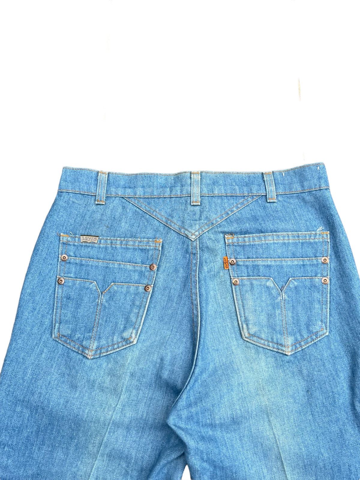 Levi's Vintage 1979 Levis Orange Tag Wide Leg Denim Size US 31 - 10 Thumbnail