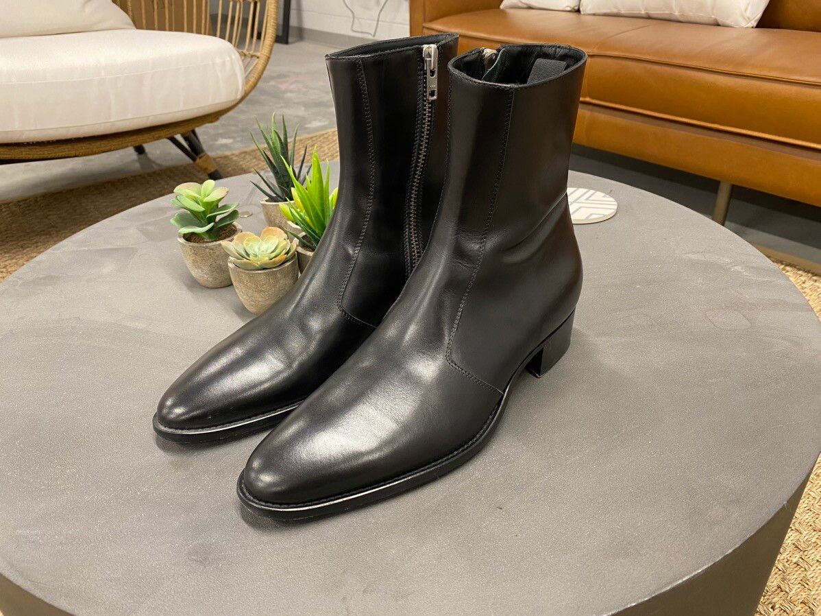 From The First Luca 40mm Side Zip Boot | Grailed