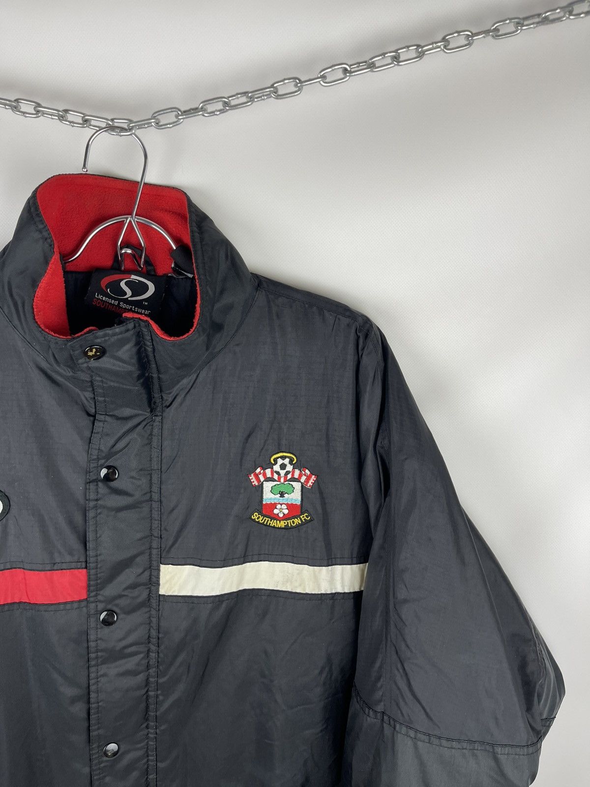 Vintage Southampton The Saints vntg 90s 00s jacket soccer football Size US L / EU 52-54 / 3 - 3 Thumbnail