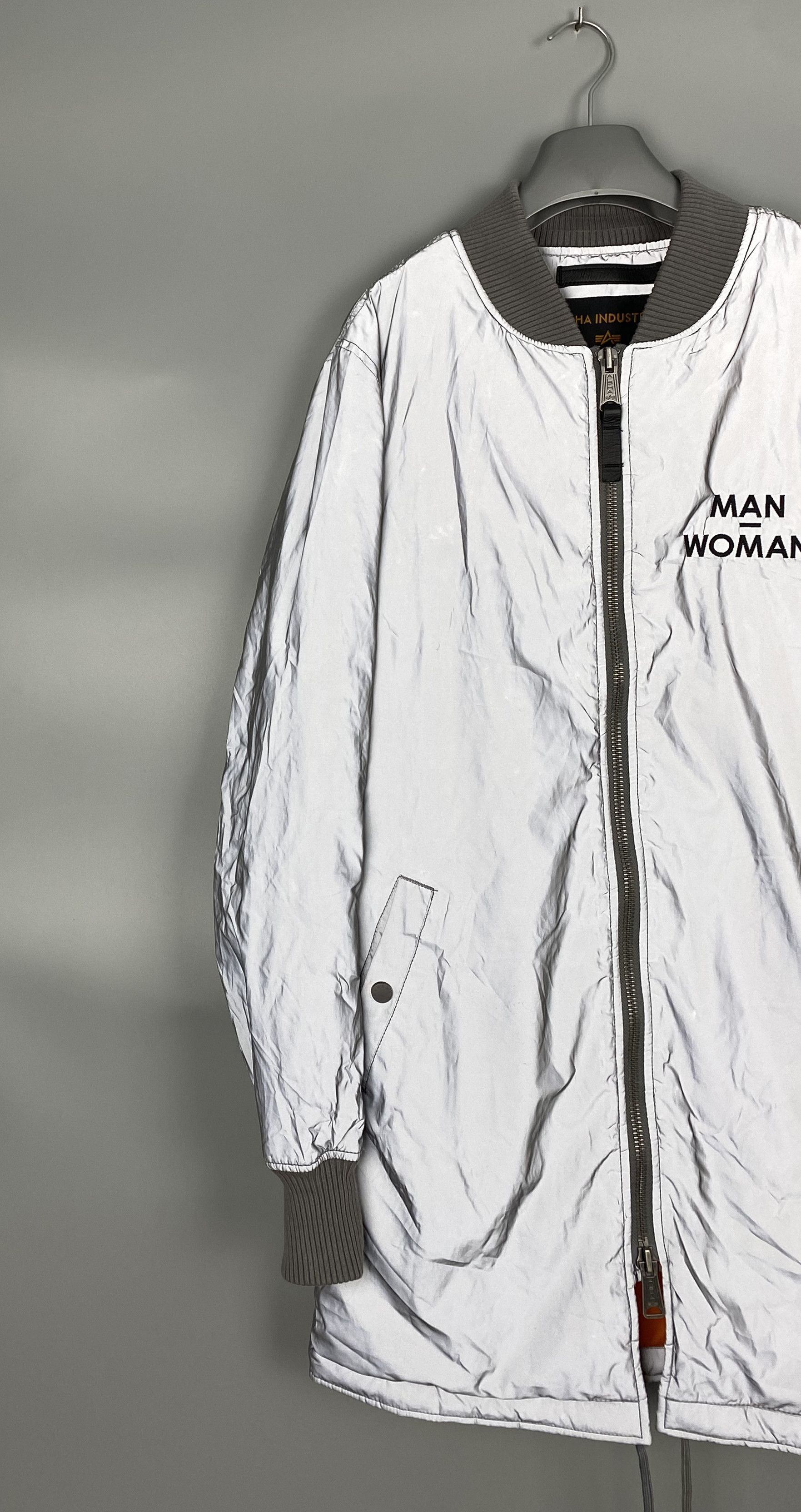 Alpha Industries Alpha Industries MA-1 Reflective Long Bomber Jacket Size US S / EU 44-46 / 1 - 3 Thumbnail