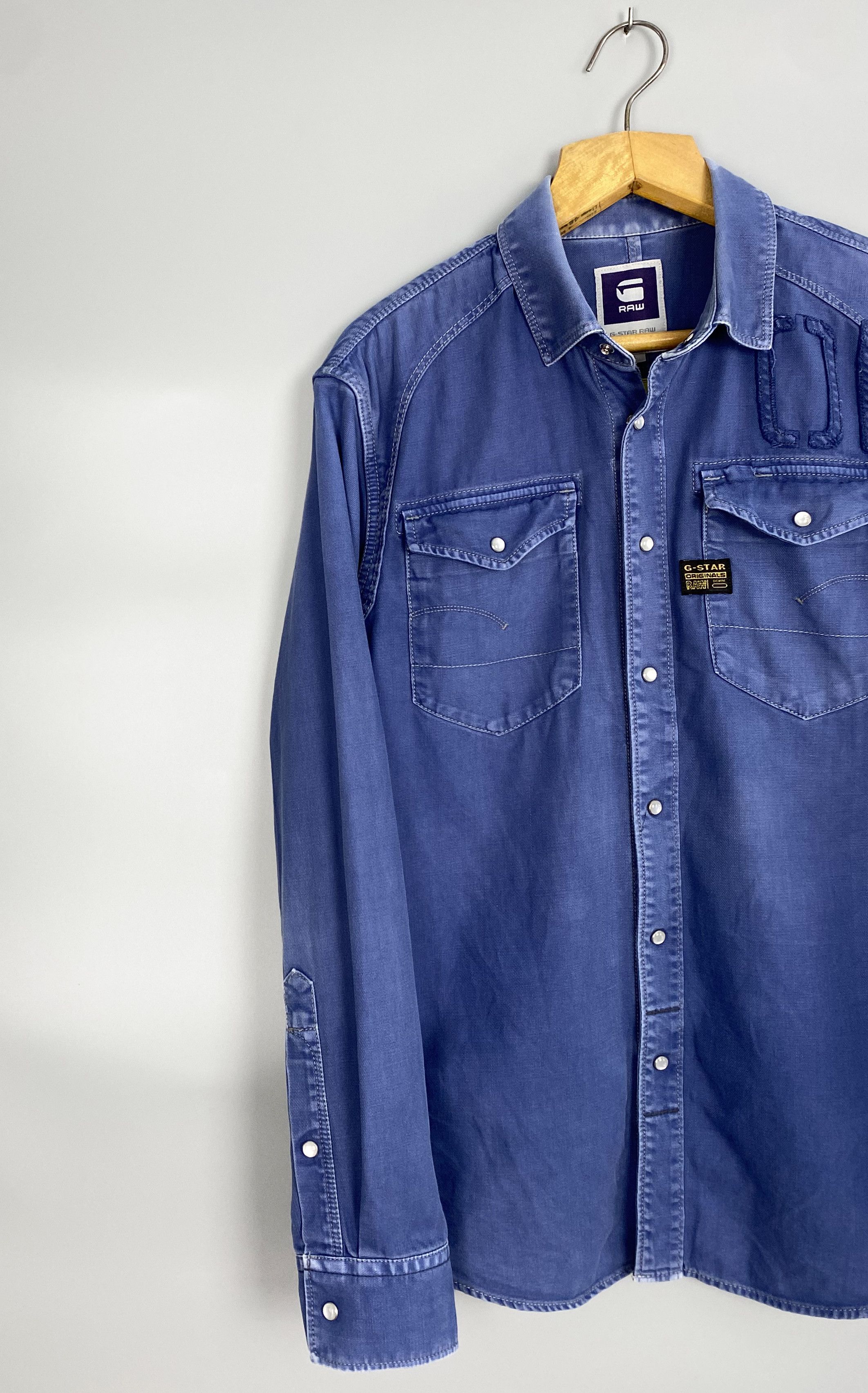 G-Star G-Star Raw New Arizona Diamond Shirt L/S Size US L / EU 52-54 / 3 - 2 Thumbnail