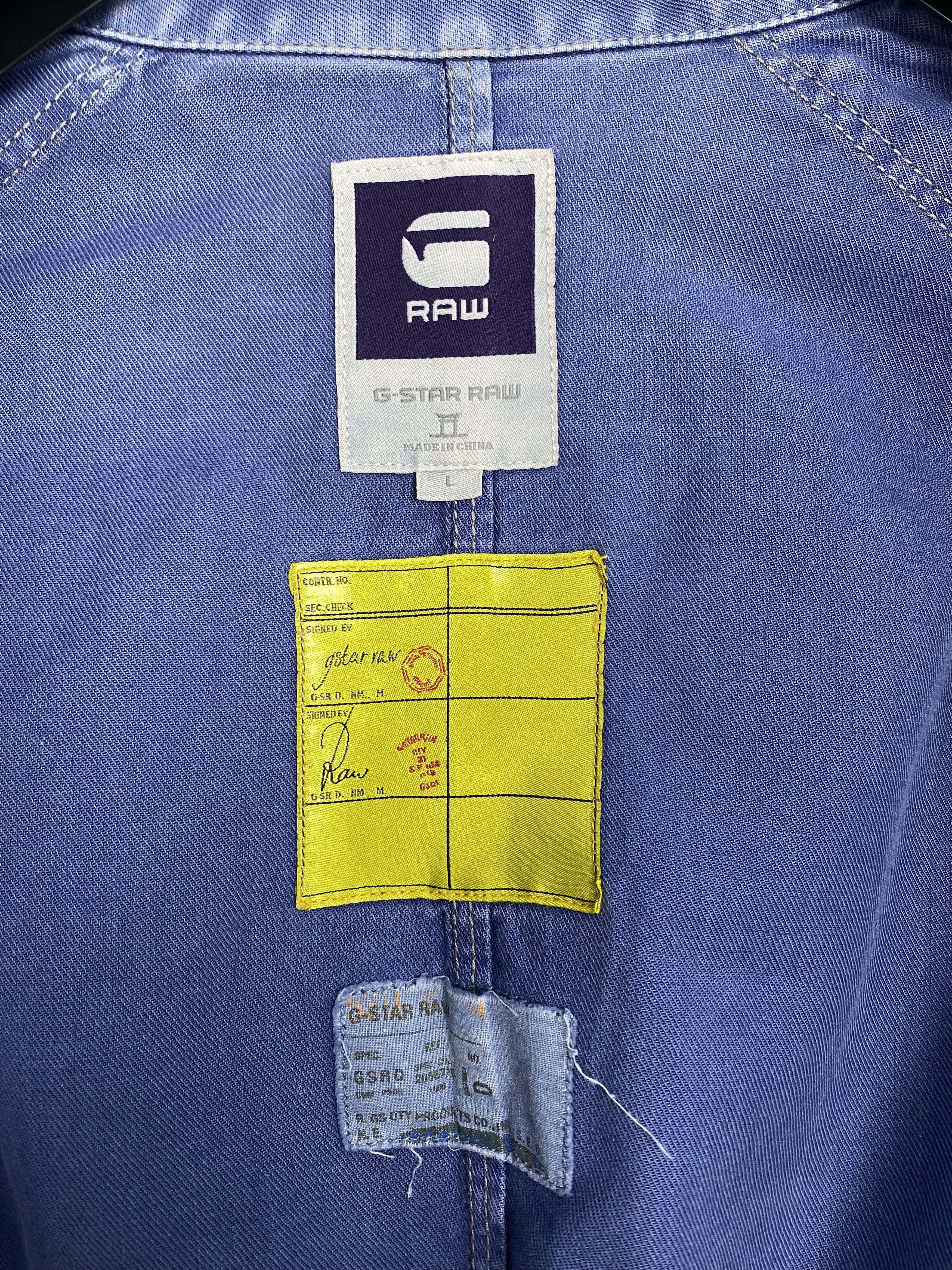G-Star G-Star Raw New Arizona Diamond Shirt L/S Size US L / EU 52-54 / 3 - 8 Thumbnail