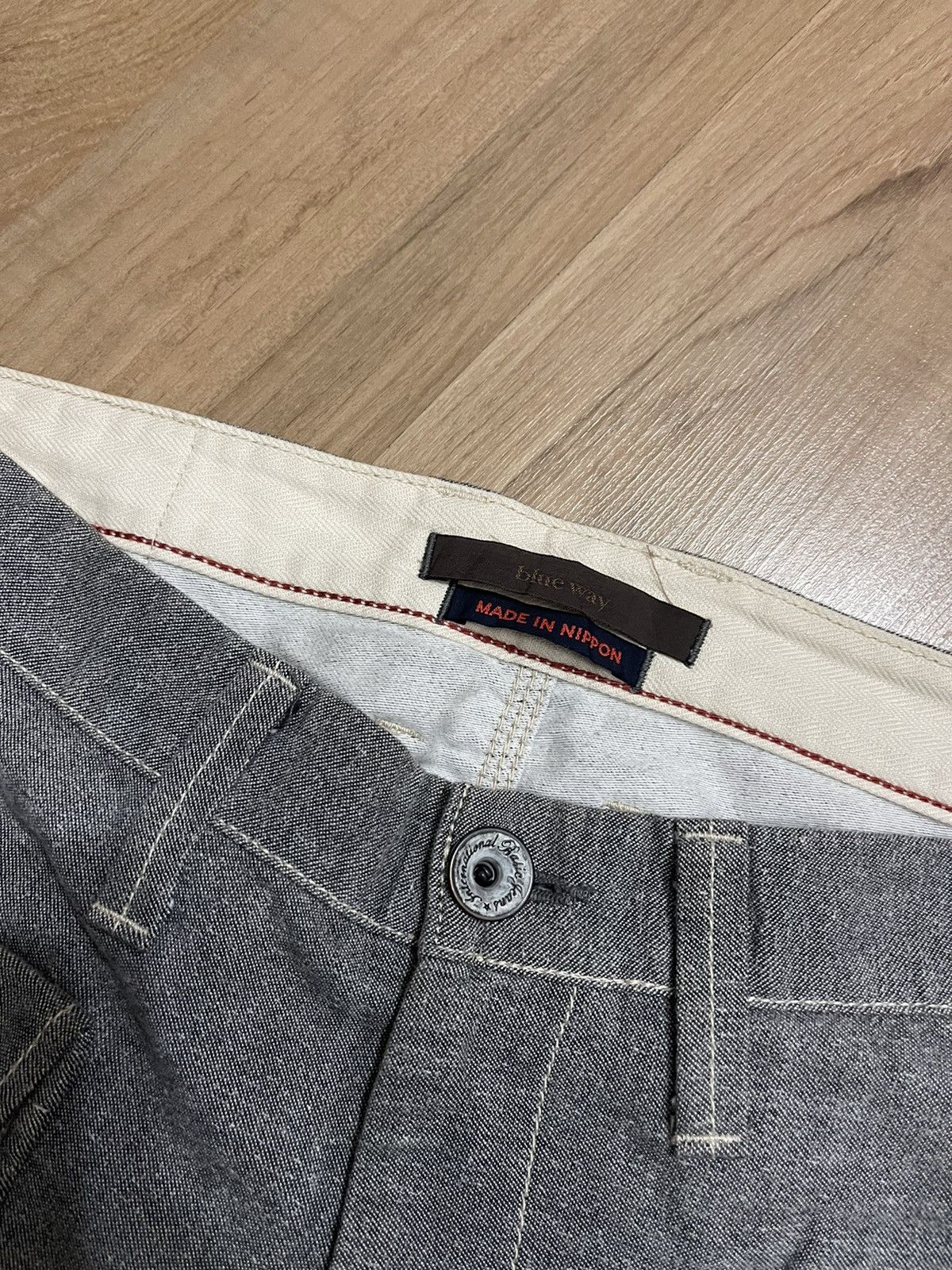 Blue Blue Japan × Japanese Brand Blue Way D pocket Kapital Style Pants Size US 33 - 3 Thumbnail