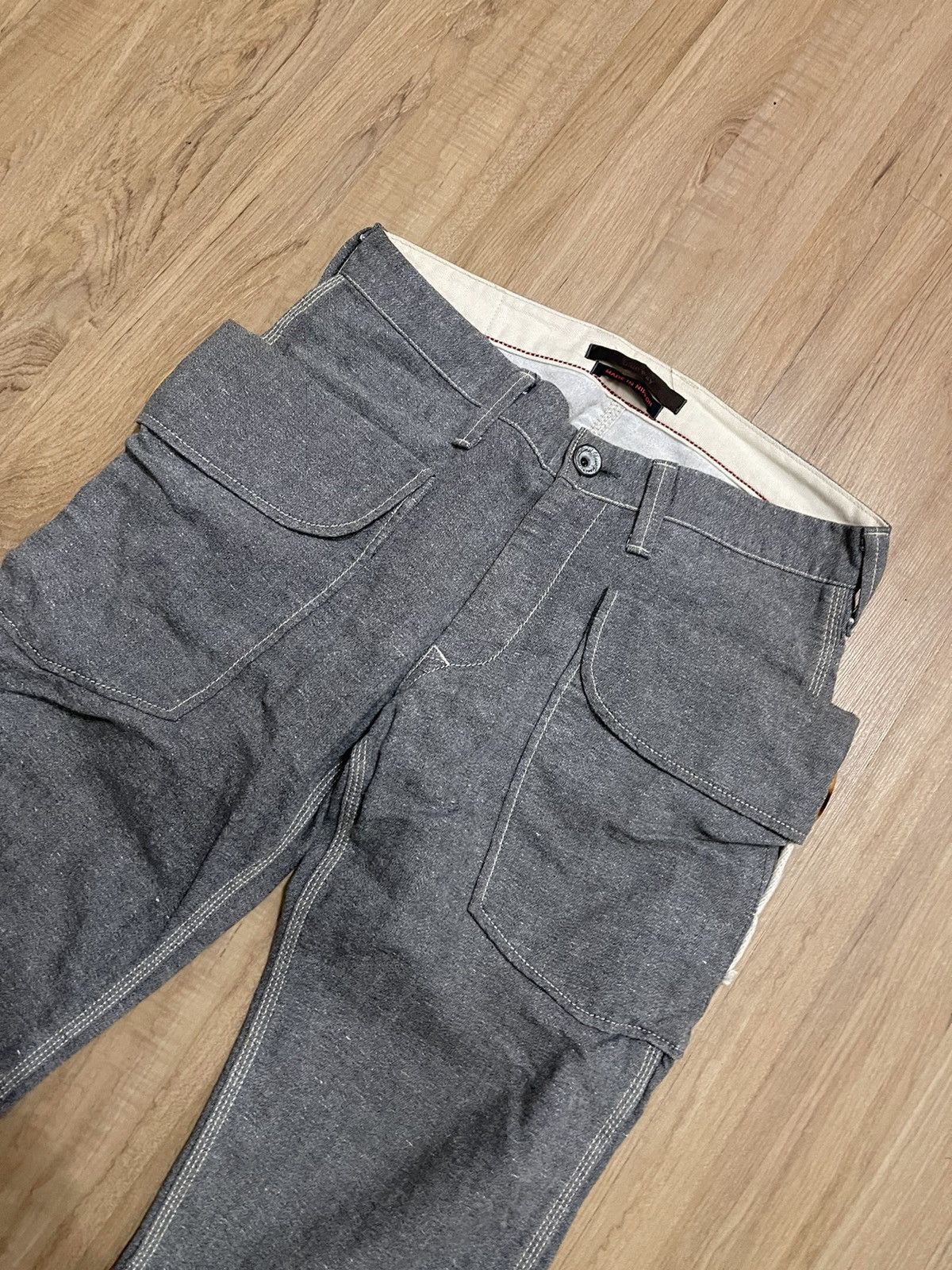 Blue Blue Japan × Japanese Brand Blue Way D pocket Kapital Style Pants Size US 33 - 2 Thumbnail