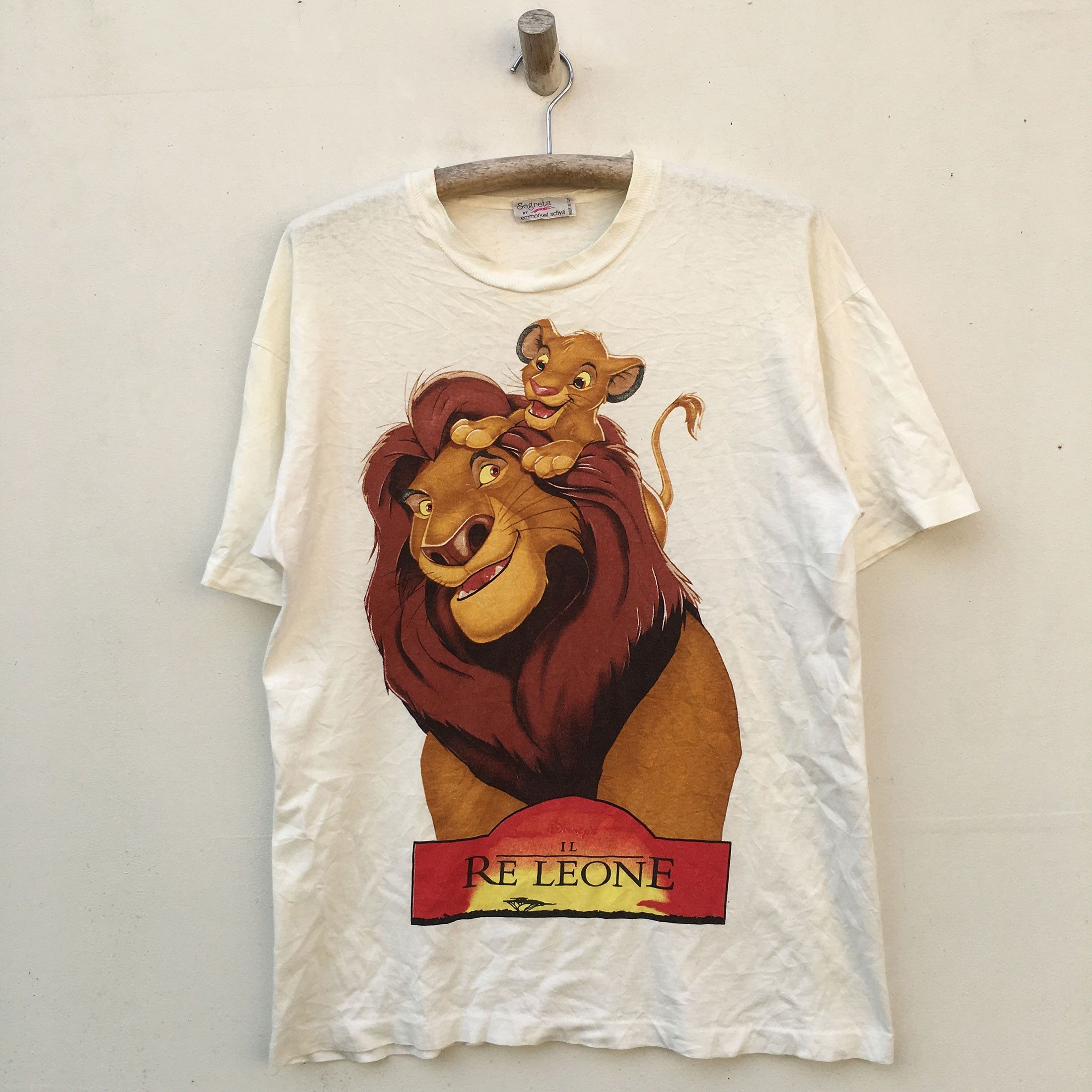 Vintage The Lion King Italian Version Il Re Leone