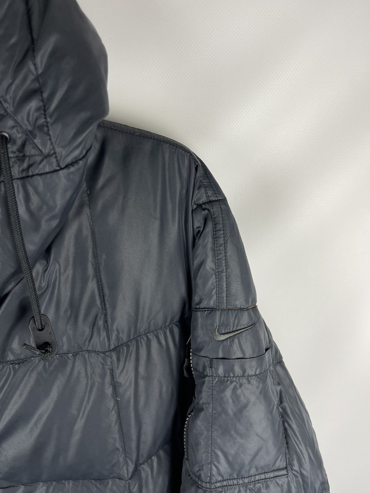 Nike Nike vintage y2k black quilted bomber down 500 jacket Size US XL / EU 56 / 4 - 8 Thumbnail