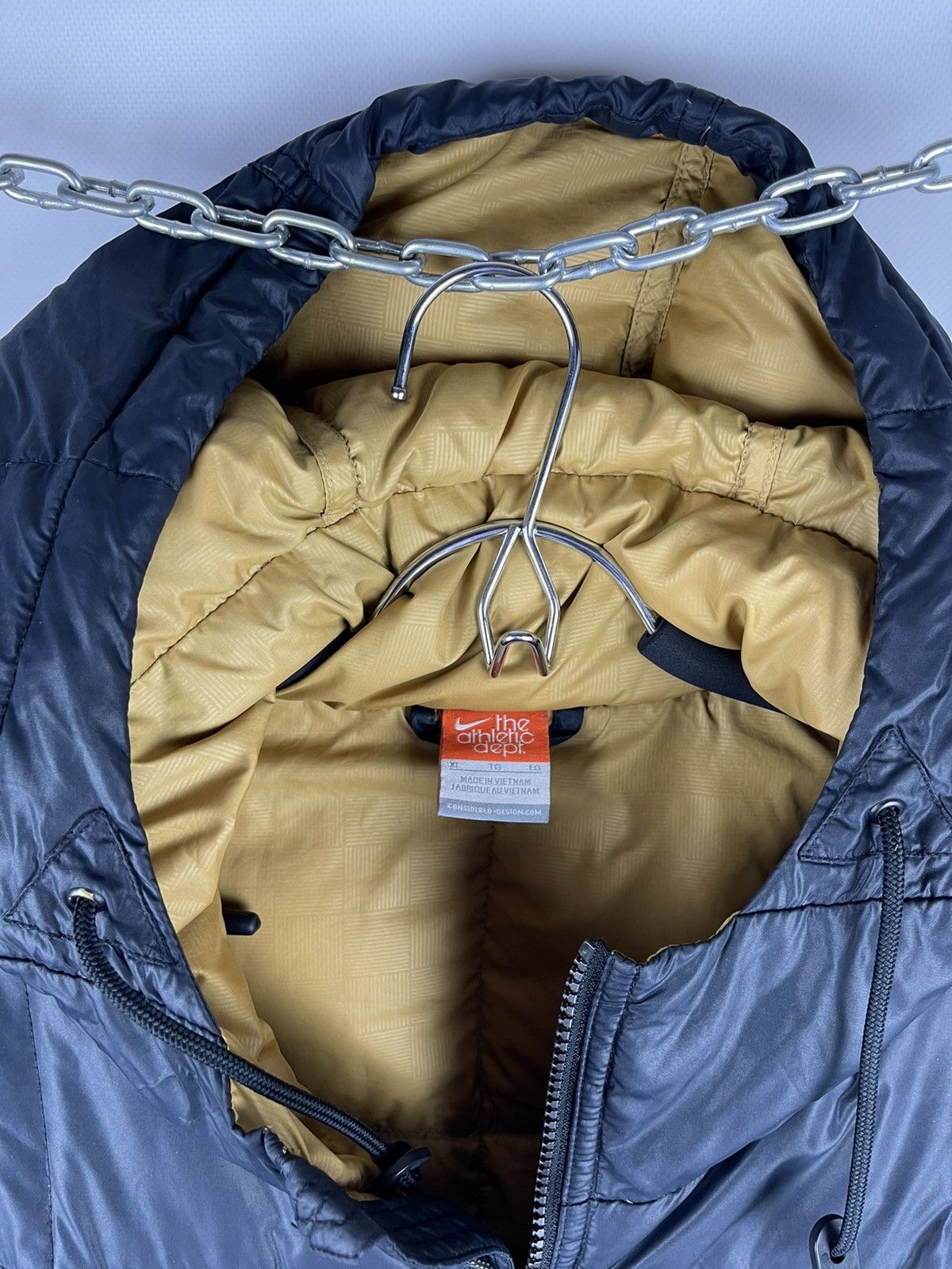 Nike Nike vintage y2k black quilted bomber down 500 jacket Size US XL / EU 56 / 4 - 9 Thumbnail