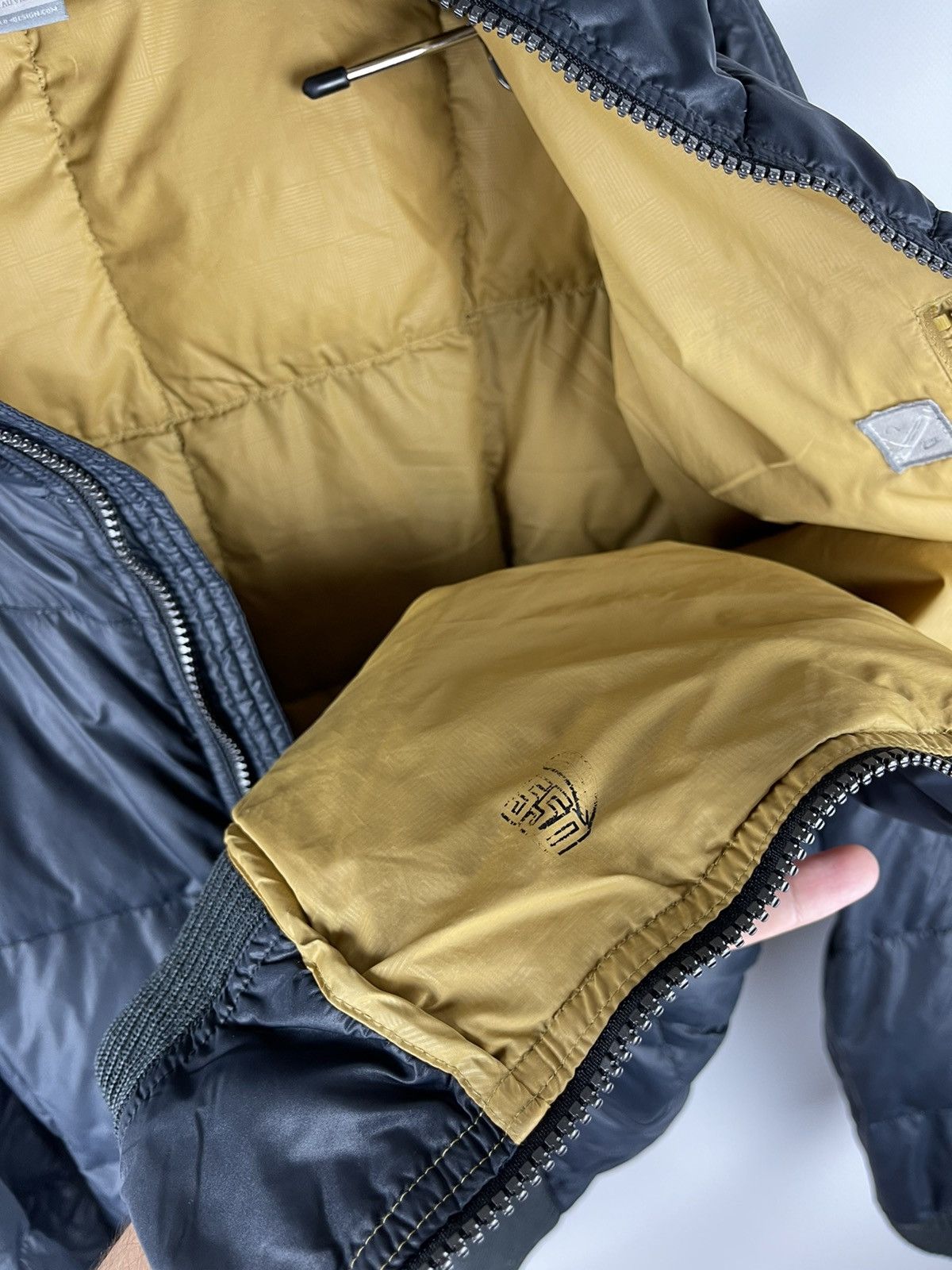 Nike Nike vintage y2k black quilted bomber down 500 jacket Size US XL / EU 56 / 4 - 13 Thumbnail