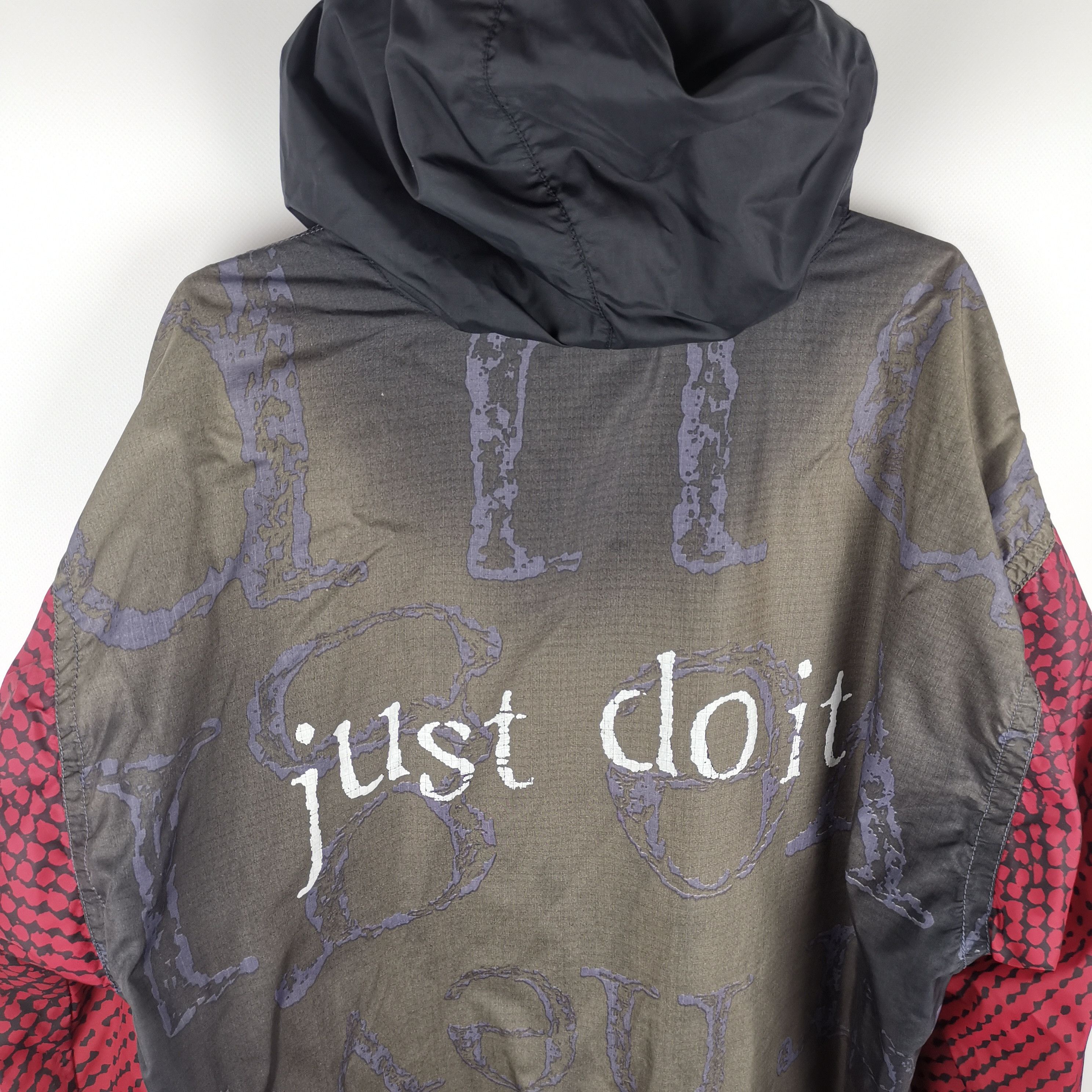 Nike Nike vintage 80s 90s hooded big logo just do it Size US M / EU 48-50 / 2 - 7 Thumbnail