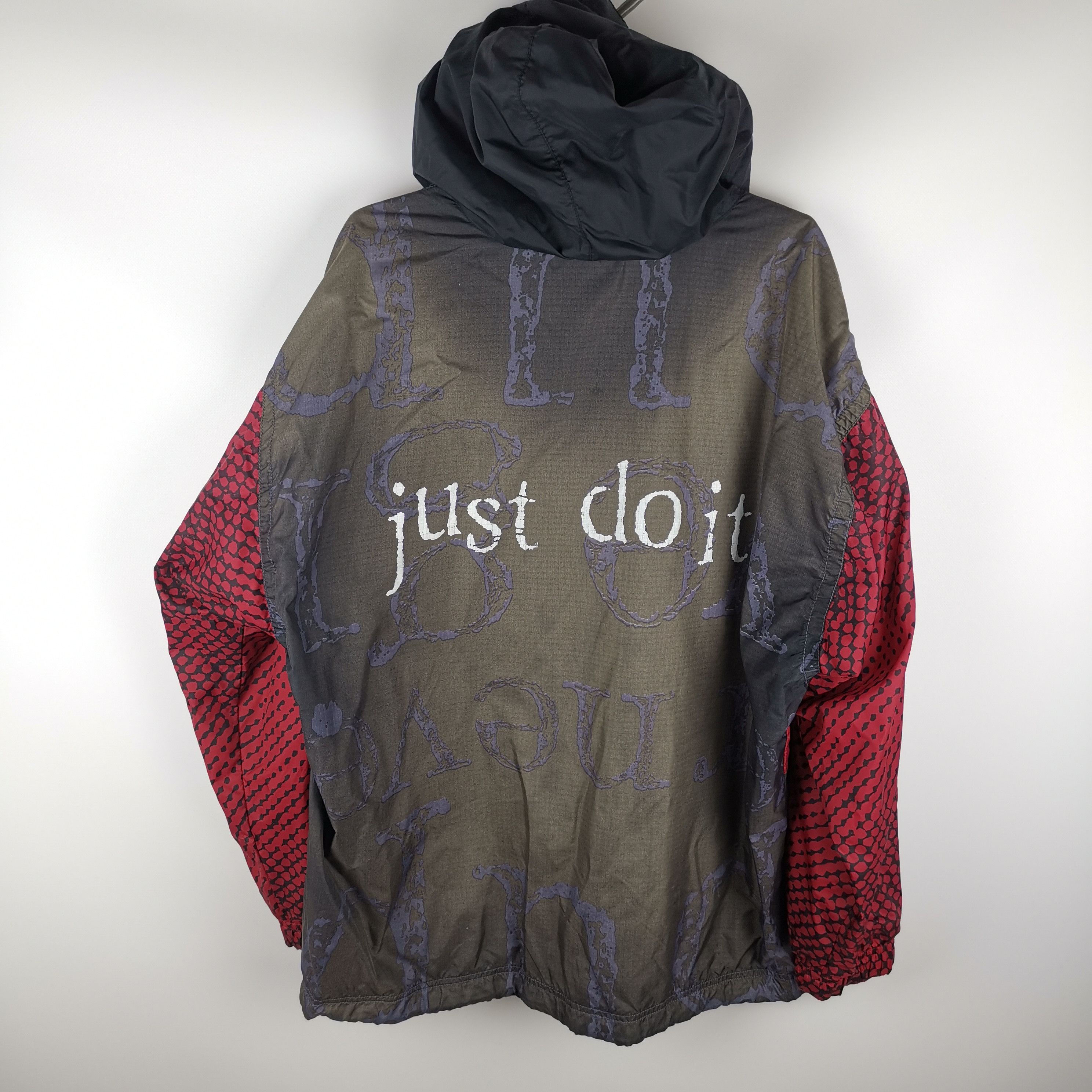 Nike Nike vintage 80s 90s hooded big logo just do it Size US M / EU 48-50 / 2 - 2 Thumbnail