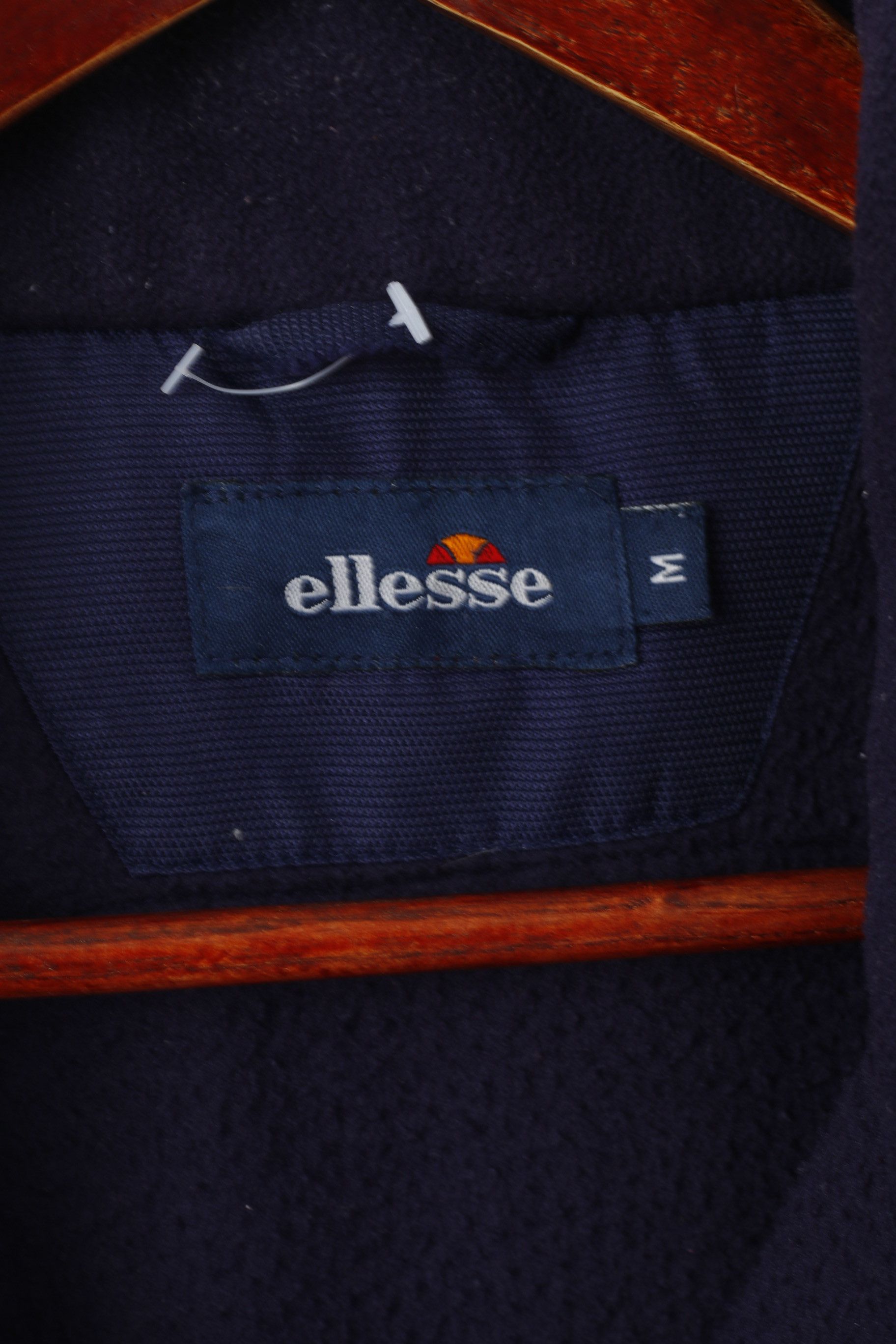 Ellesse × Vintage Ellesse Men M Fleece Jacket Purple Full Zipper Top 0503 Size US M / EU 48-50 / 2 - 4 Thumbnail