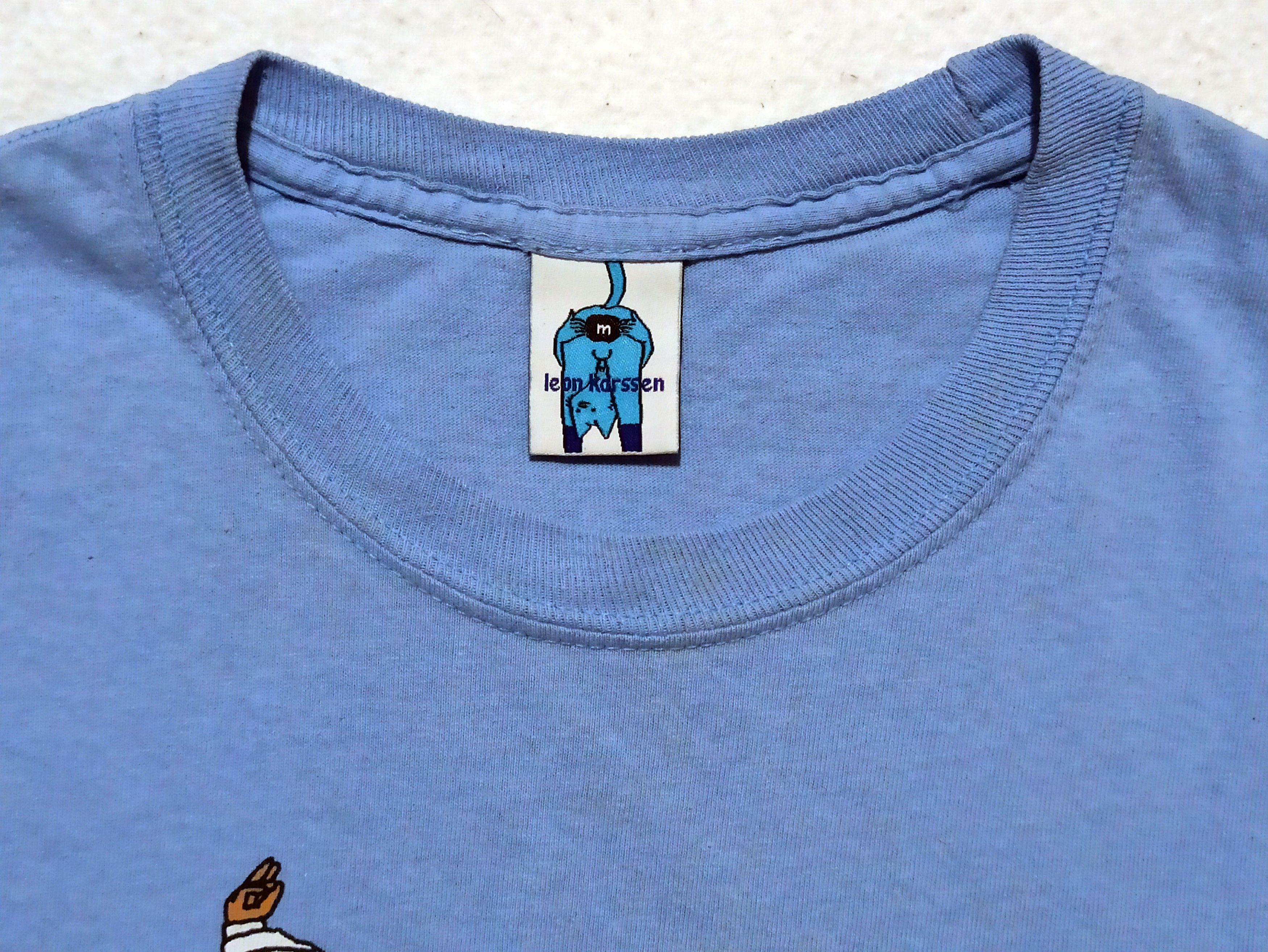 Designer × Think Skateboards Leon Karssen Skate Cat Rare Mens Longsleeve Tee Size US M / EU 48-50 / 2 - 3 Thumbnail