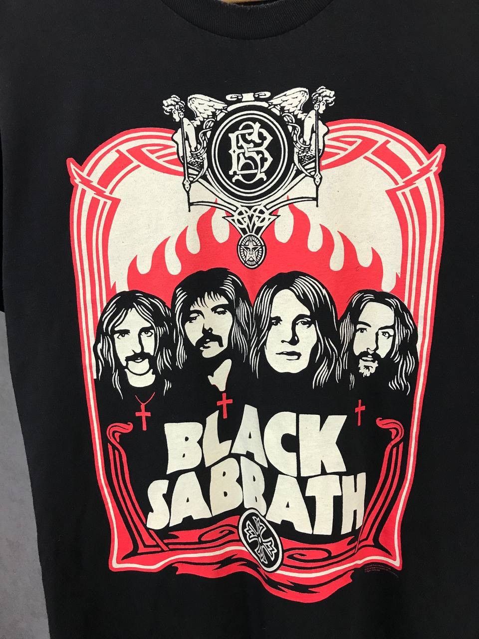 Band Tees Black Sabbath vintage rock band tee Size US L / EU 52-54 / 3 - 3 Thumbnail
