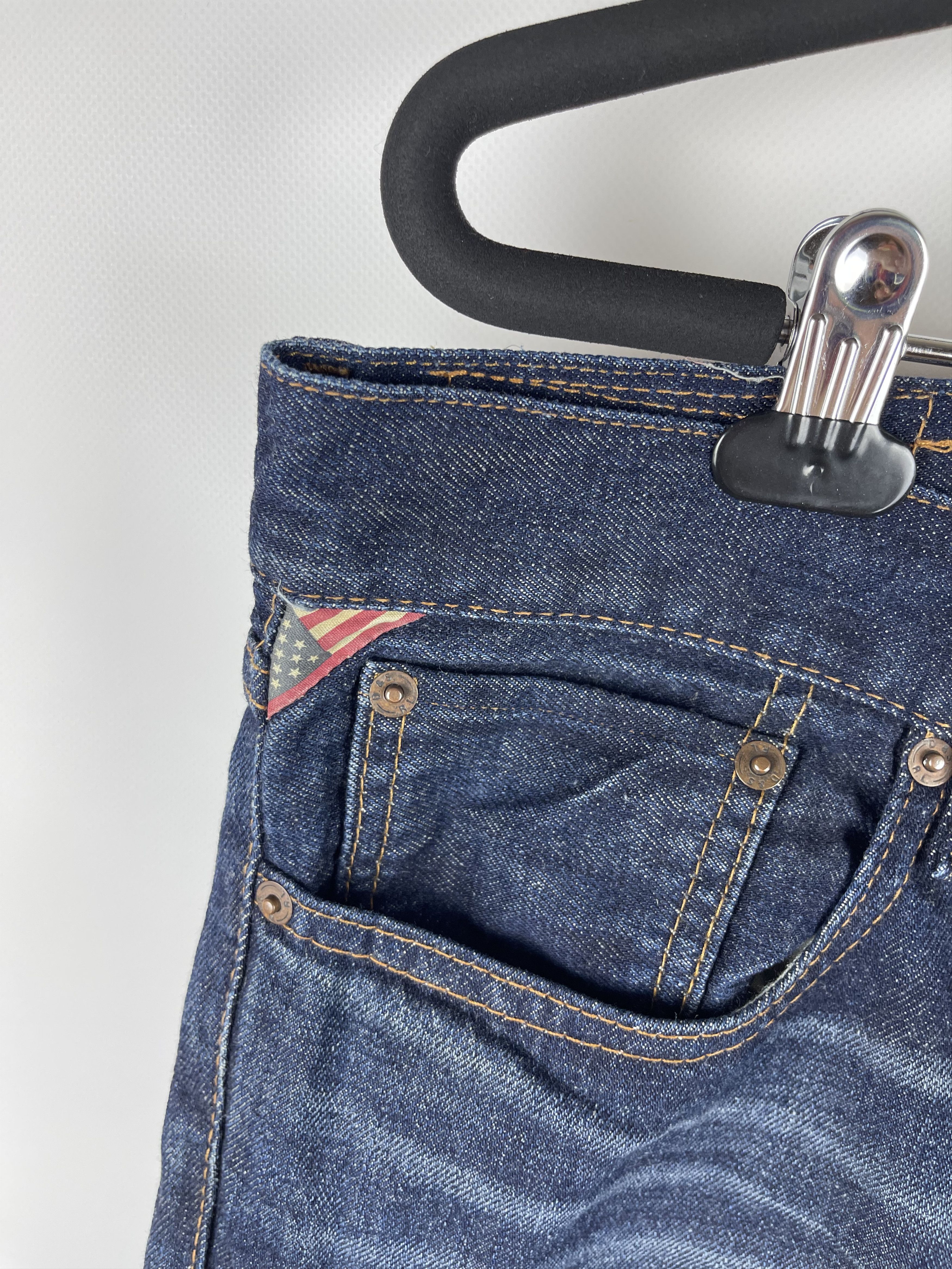 Denim & Supply Ralph Lauren Denim&Supply Ralph Lauren blue navy faded denim jeans pants Size US 33 - 6 Thumbnail