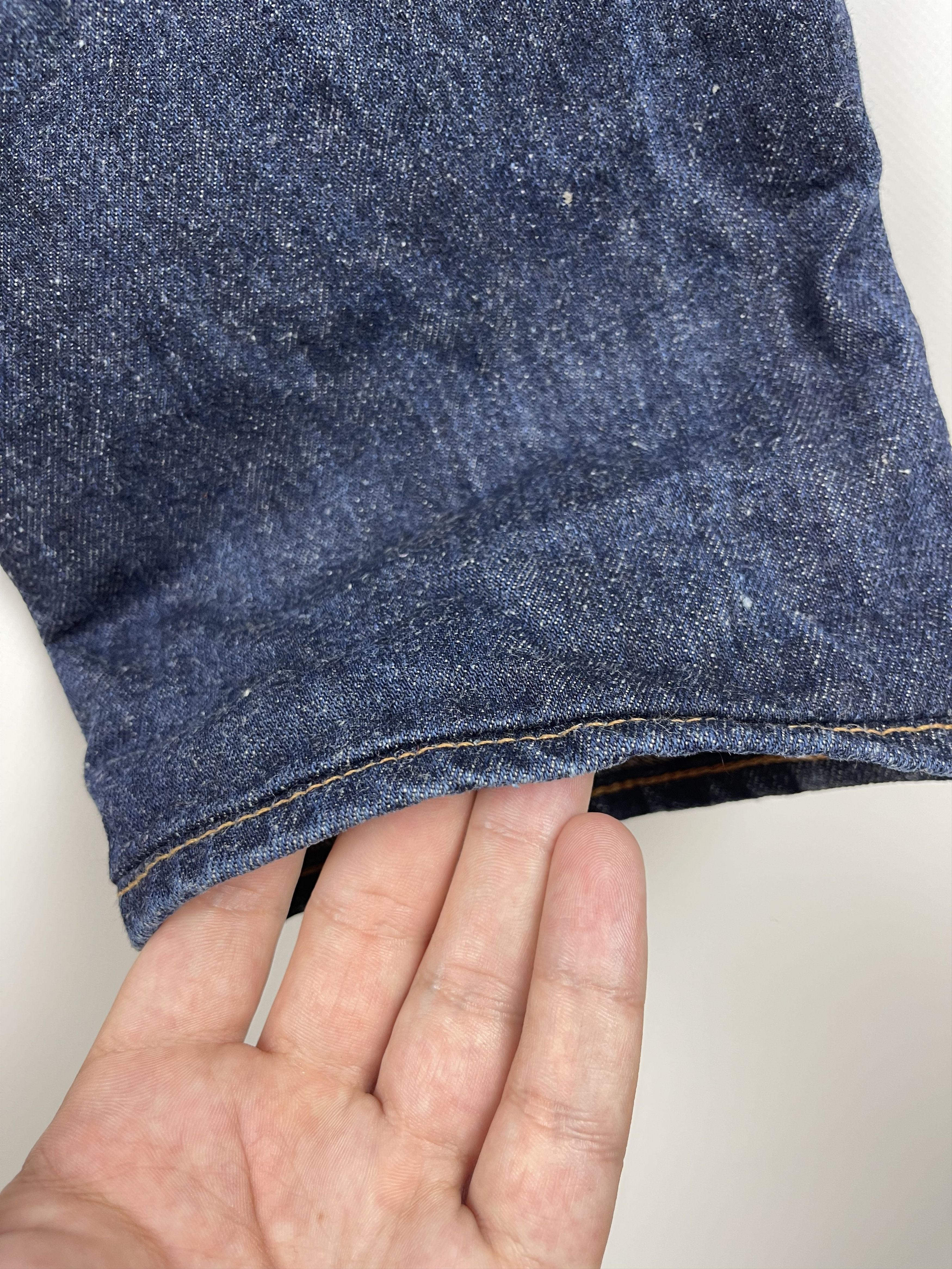 Denim & Supply Ralph Lauren Denim&Supply Ralph Lauren blue navy faded denim jeans pants Size US 33 - 11 Thumbnail