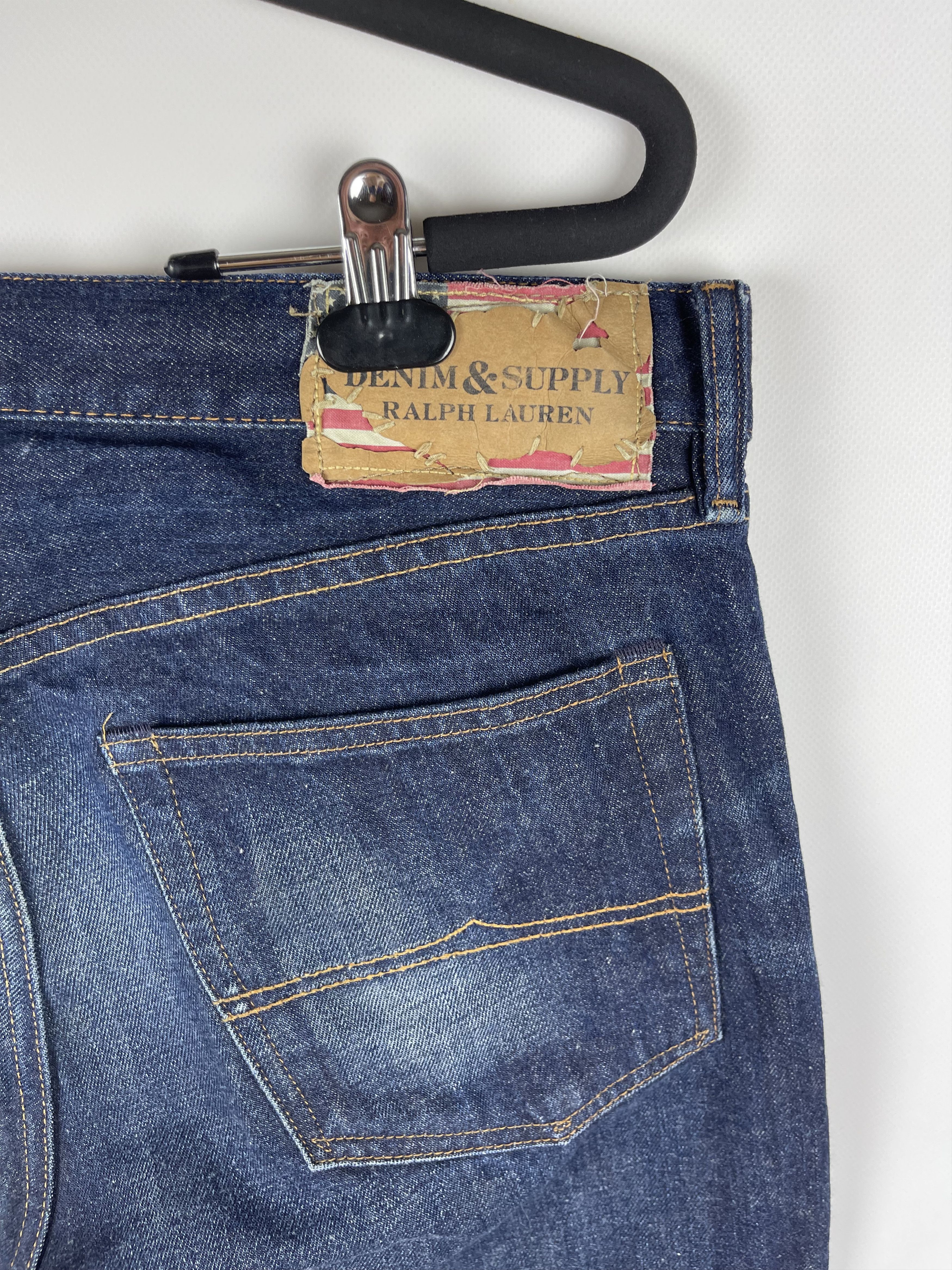 Denim & Supply Ralph Lauren Denim&Supply Ralph Lauren blue navy faded denim jeans pants Size US 33 - 10 Thumbnail