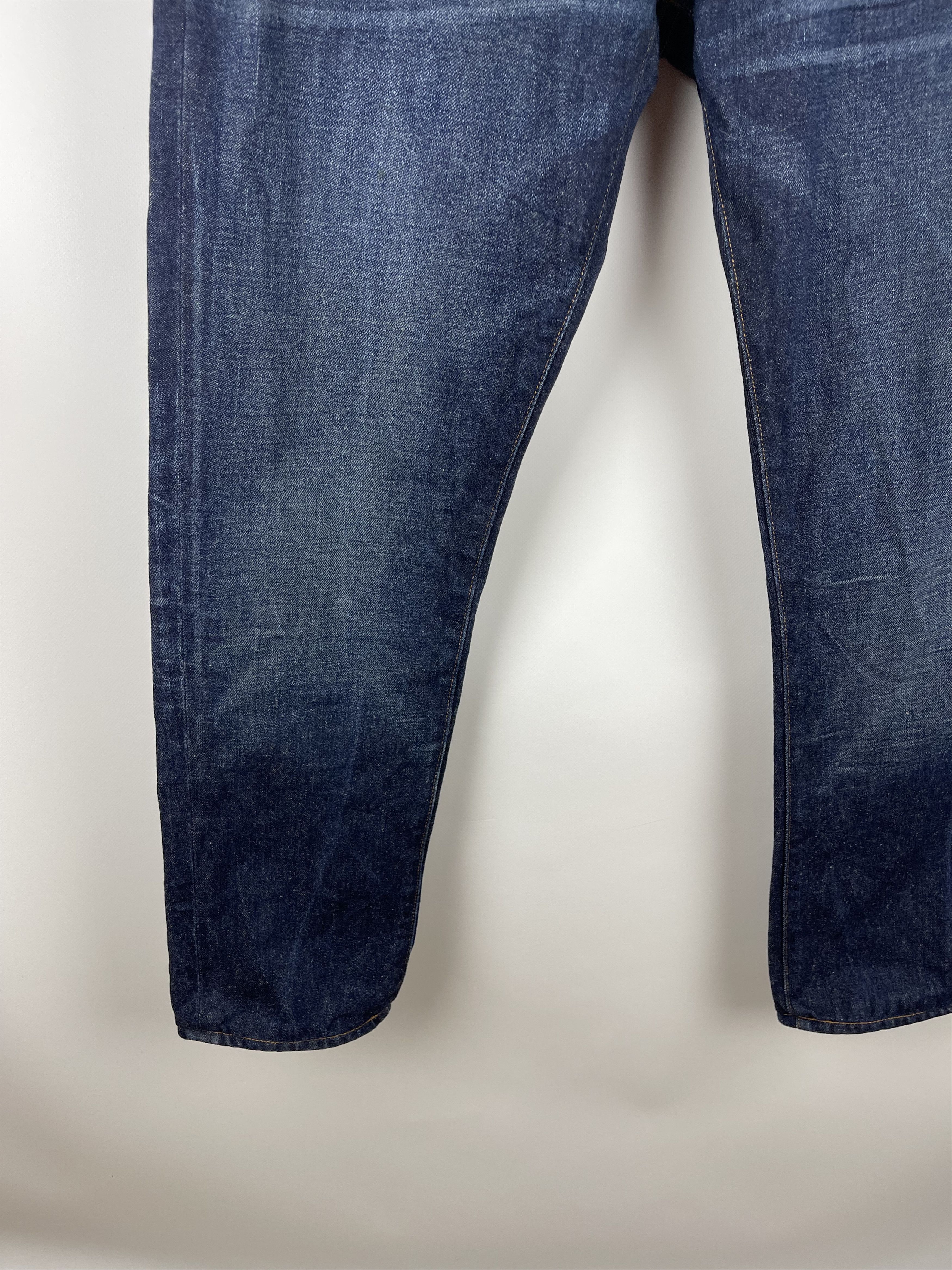 Denim & Supply Ralph Lauren Denim&Supply Ralph Lauren blue navy faded denim jeans pants Size US 33 - 3 Thumbnail