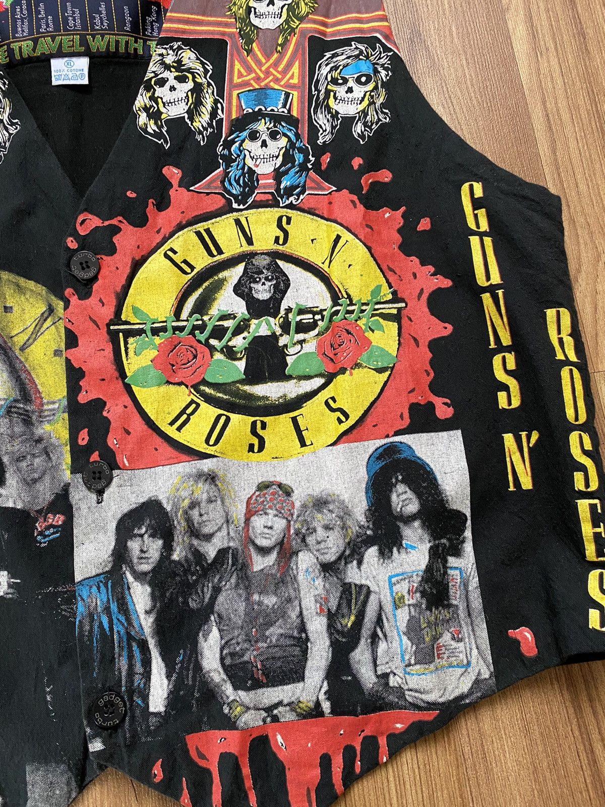 Band Tees Vintage Guns N Roses 90s Graphic Vest Turbogadget Size US L / EU 52-54 / 3 - 2 Thumbnail