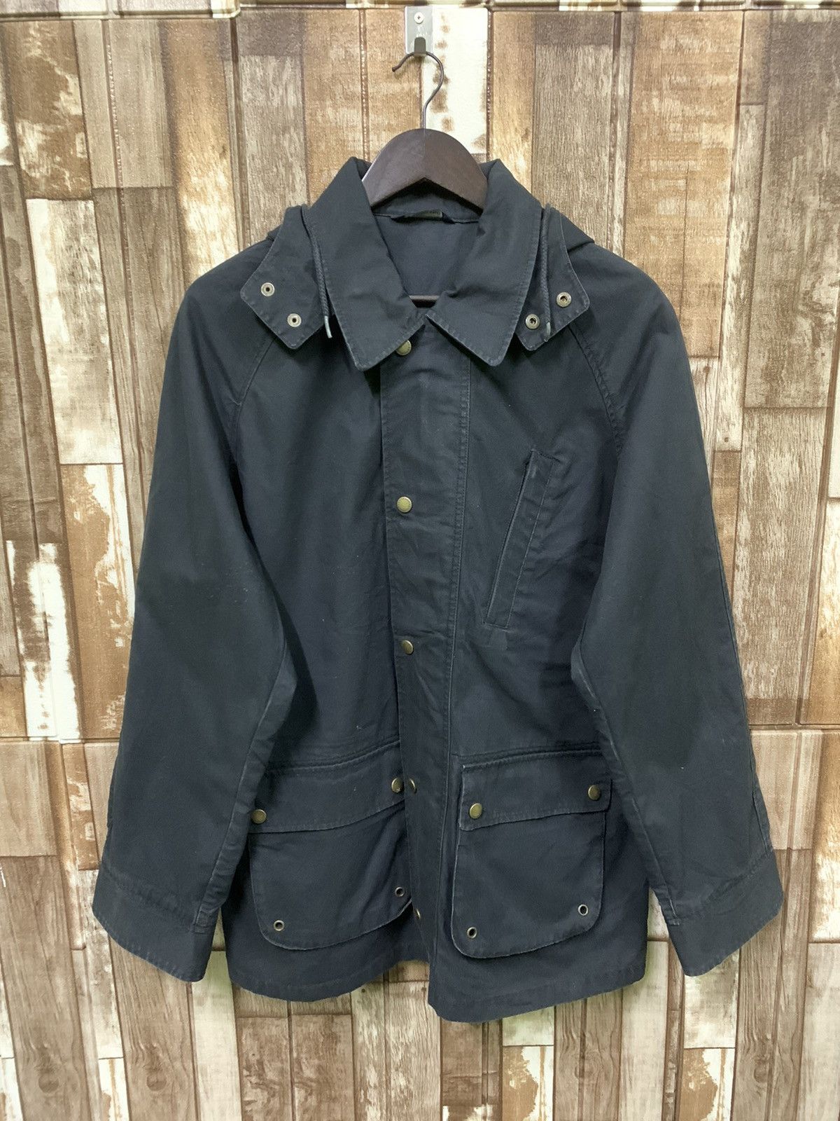 Veste Vintage Lands' End Avec Doublure Polaire - Taille XL - Marron - Occasion TBE