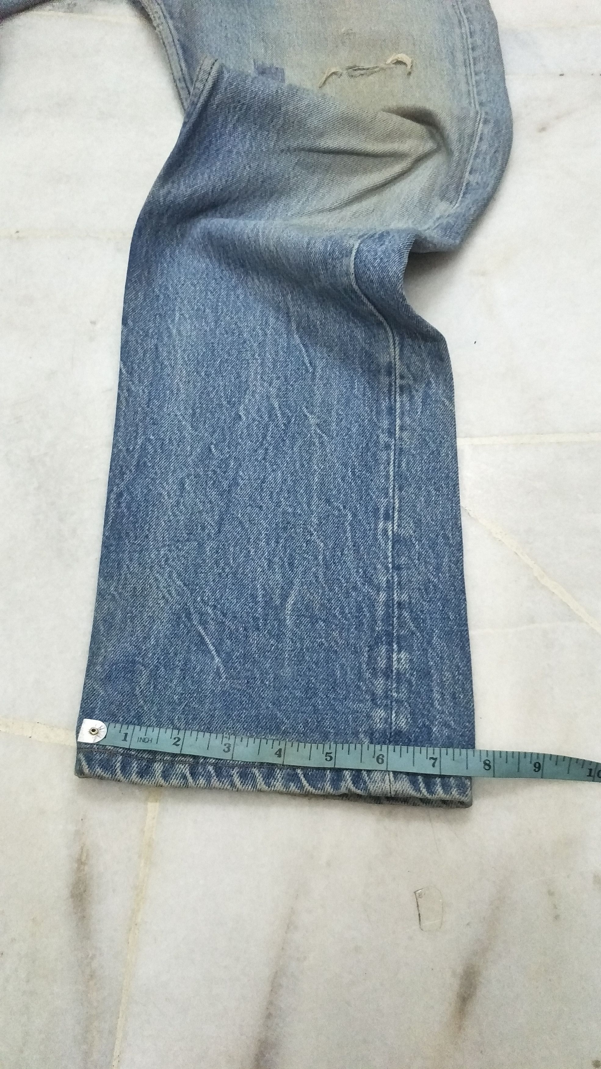 Levi's × Vintage VINTAGE LEVIS 501 DISTRESSED DENIM Size US 29 - 15 Thumbnail