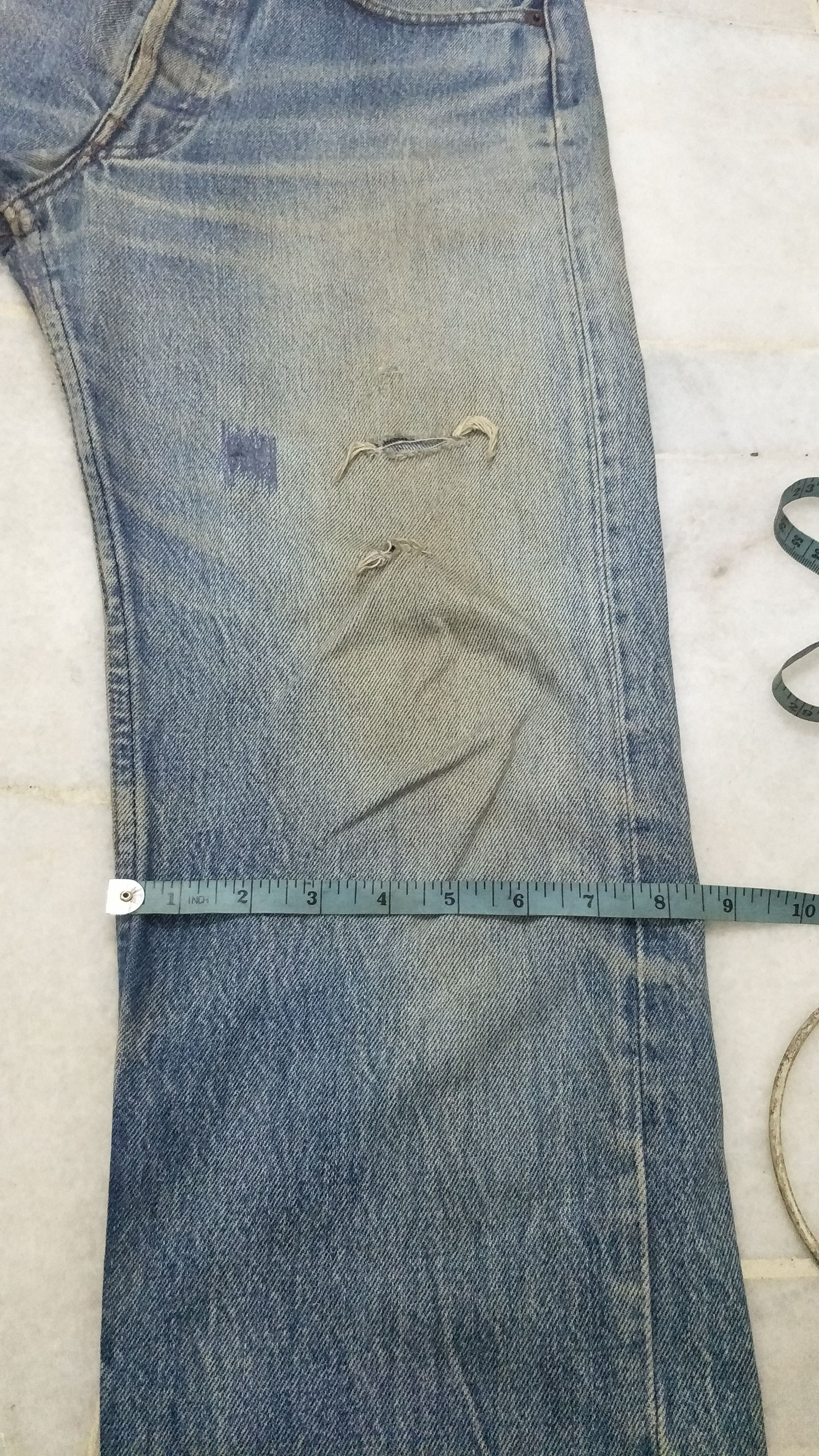 Levi's × Vintage VINTAGE LEVIS 501 DISTRESSED DENIM Size US 29 - 16 Thumbnail