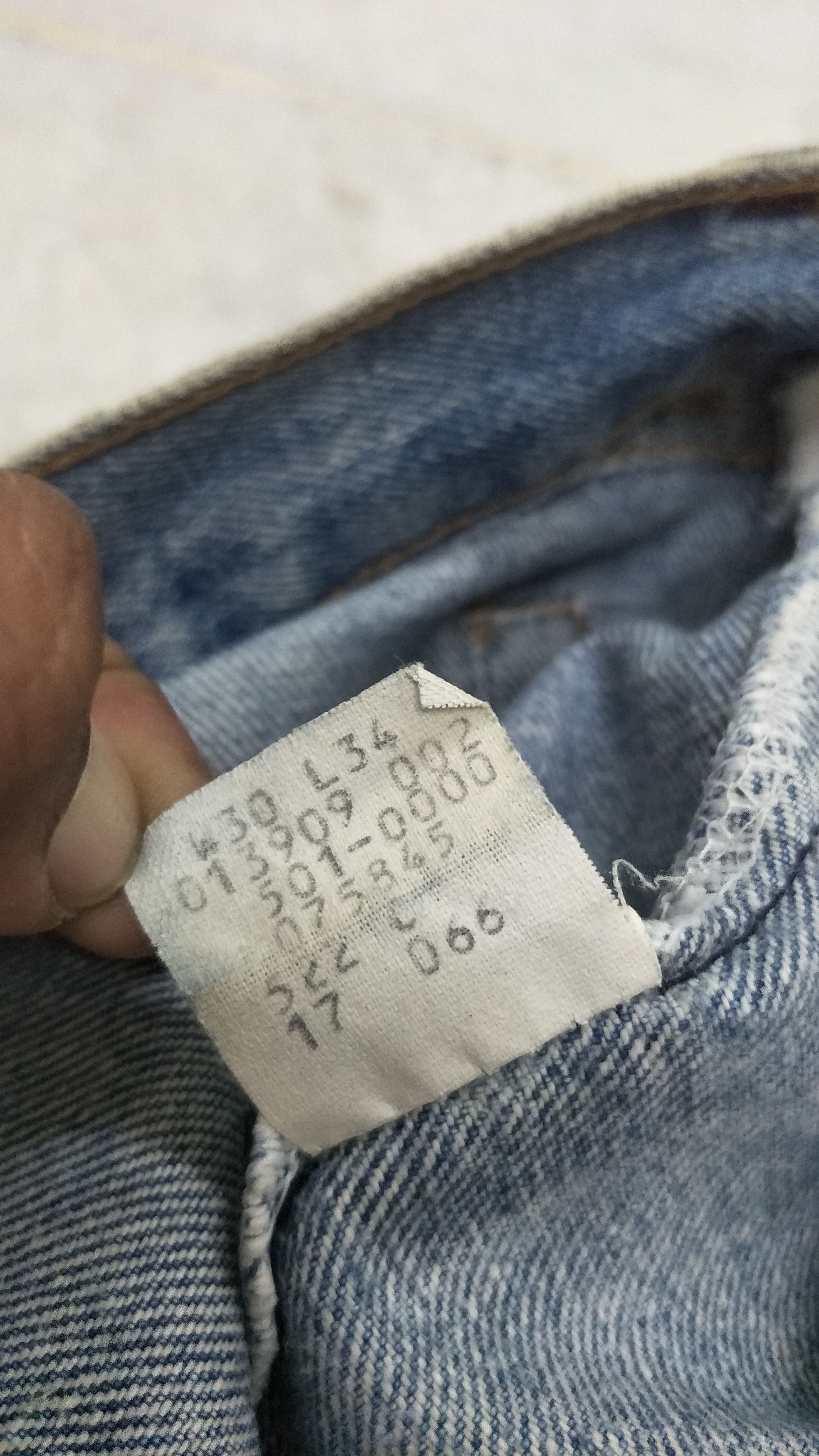 Levi's × Vintage VINTAGE LEVIS 501 DISTRESSED DENIM Size US 29 - 4 Thumbnail