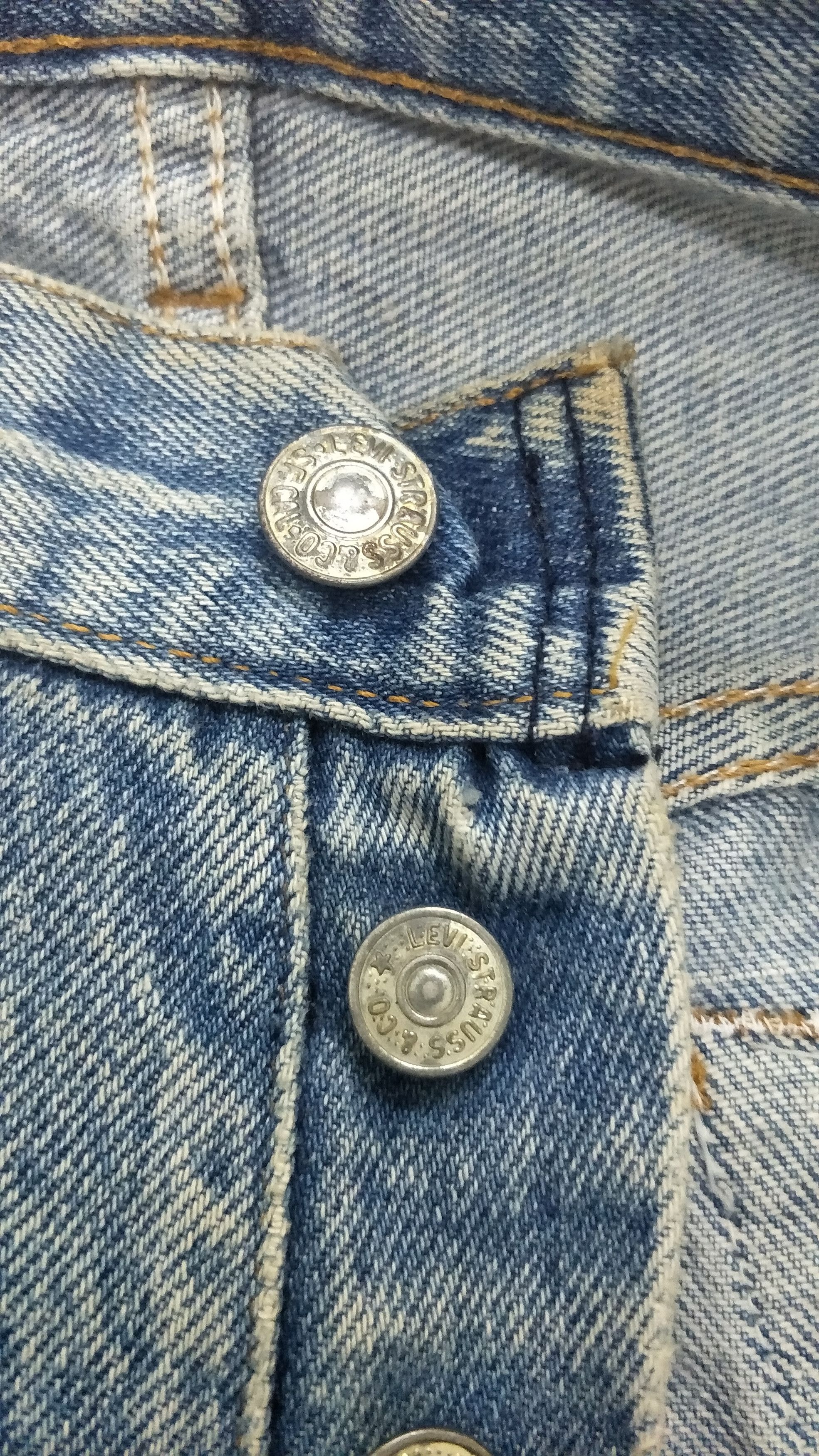 Levi's × Vintage VINTAGE LEVIS 501 DISTRESSED DENIM Size US 29 - 6 Thumbnail