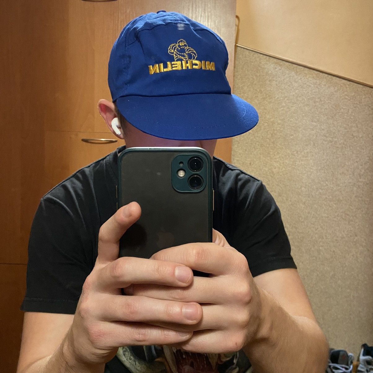 Gear for Sports Vintage 90’s MICHELIN 7-Panel Cap Hat Size ONE SIZE - 3 Thumbnail