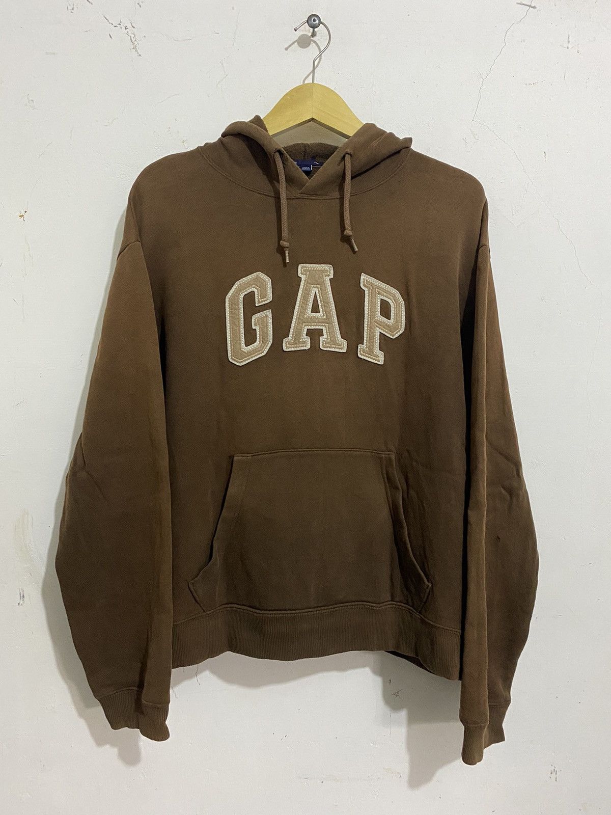 Gap 💸BINDINGOFFER💸Vintage Gap Brown Hoddie XS Fit Medium Size US M / EU 48-50 / 2 - 1 Thumbnail