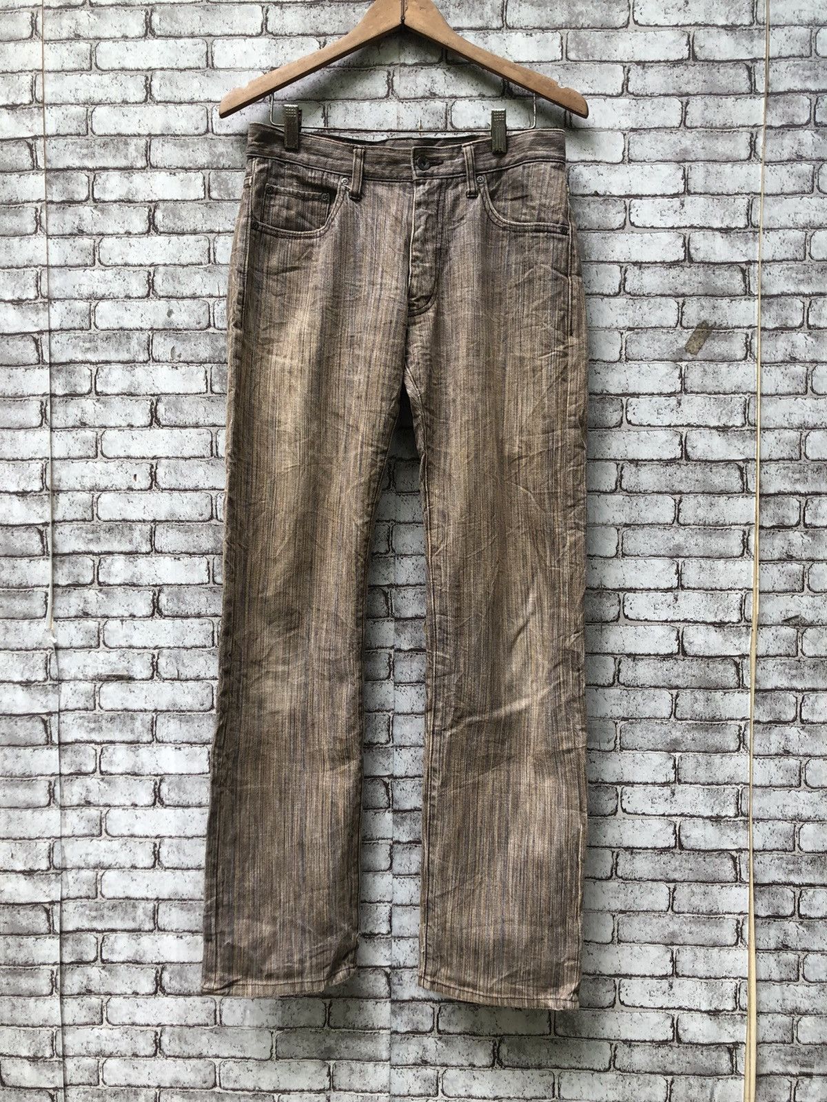 Japanese Brand Wild Khakis Denim Jeans