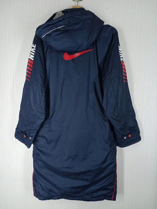 Nike Rare Vintage Nike Big Logi Winter Long Jacket Size US L / EU 52-54 / 3 - 3 Thumbnail