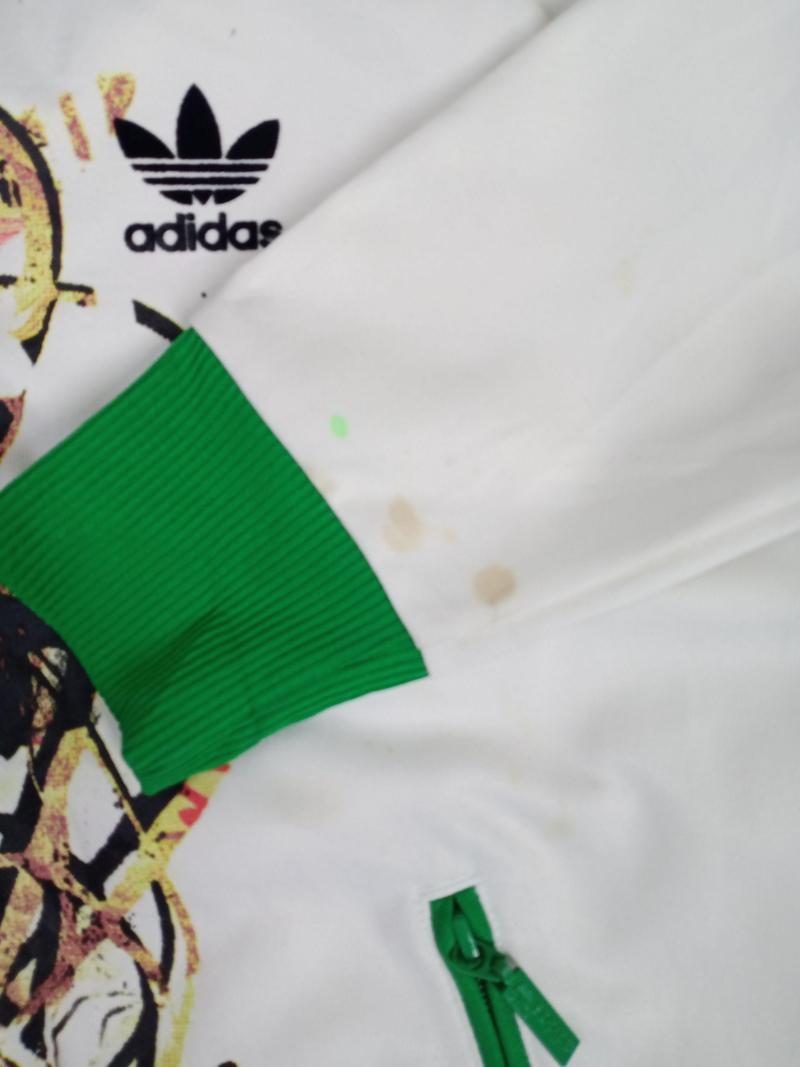 Adidas Rare Vintage Adidas full Zipper Sweatshirt Size US S / EU 44-46 / 1 - 7 Thumbnail