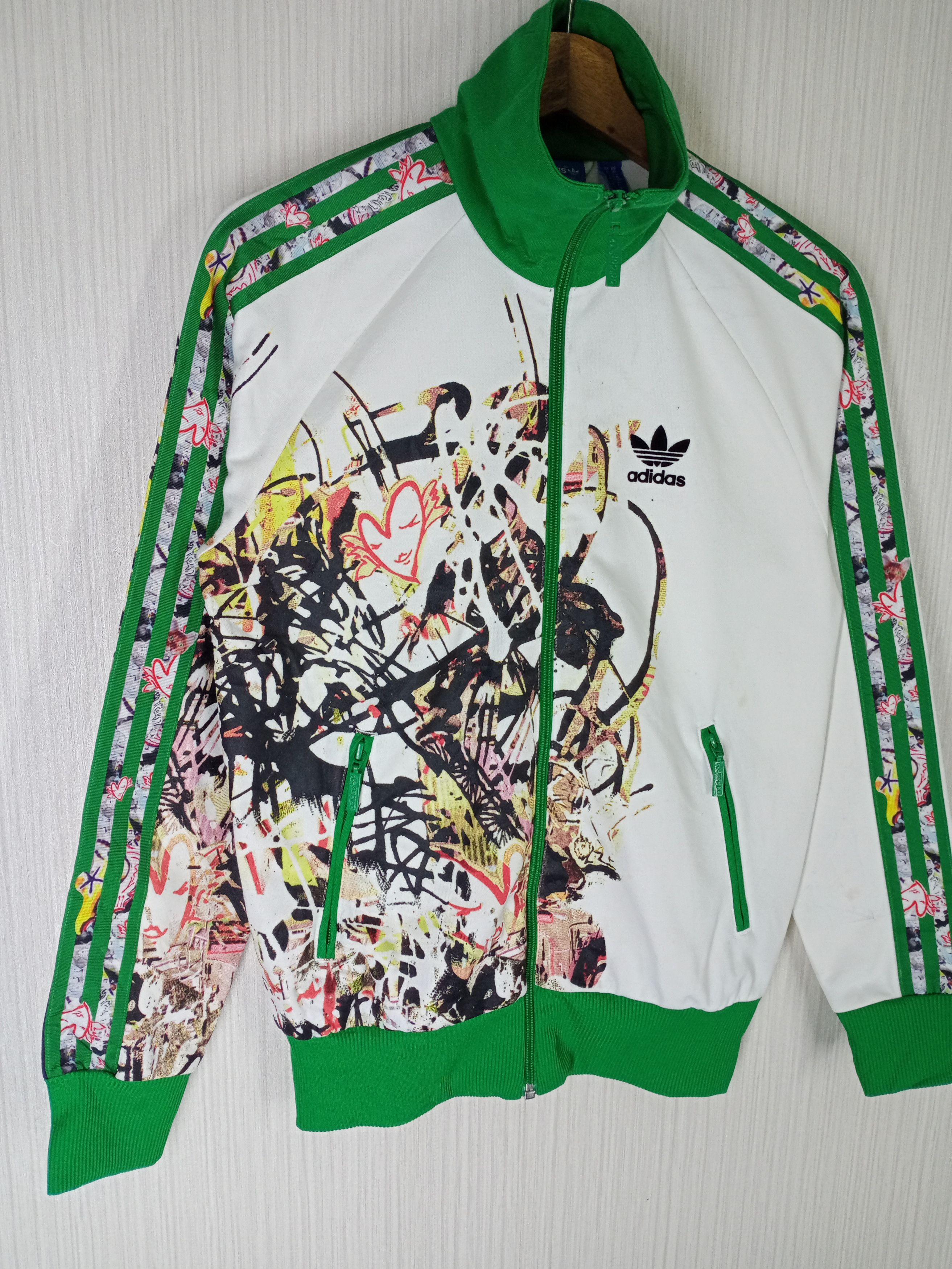 Adidas Rare Vintage Adidas full Zipper Sweatshirt Size US S / EU 44-46 / 1 - 2 Thumbnail