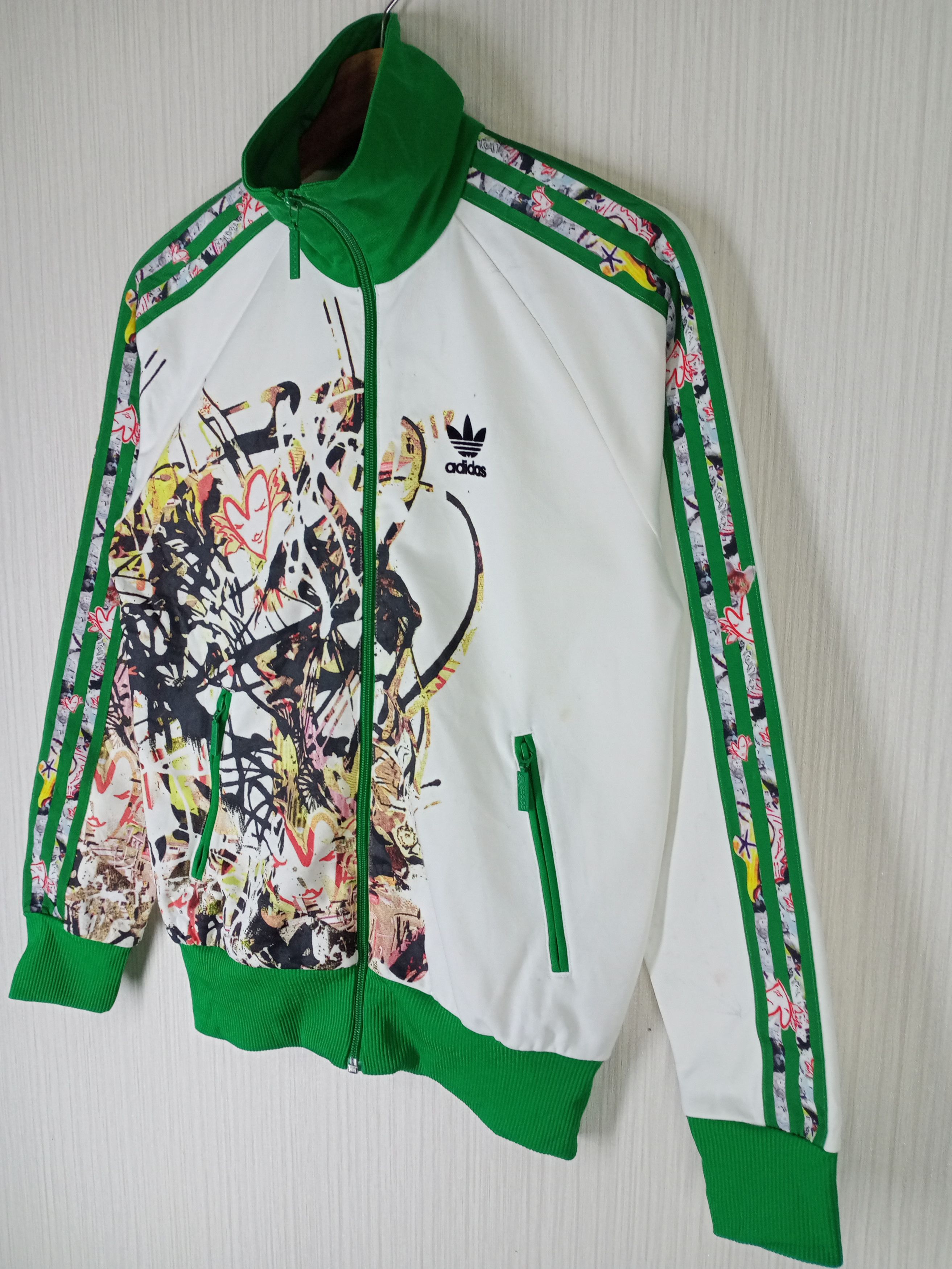 Adidas Rare Vintage Adidas full Zipper Sweatshirt Size US S / EU 44-46 / 1 - 3 Thumbnail
