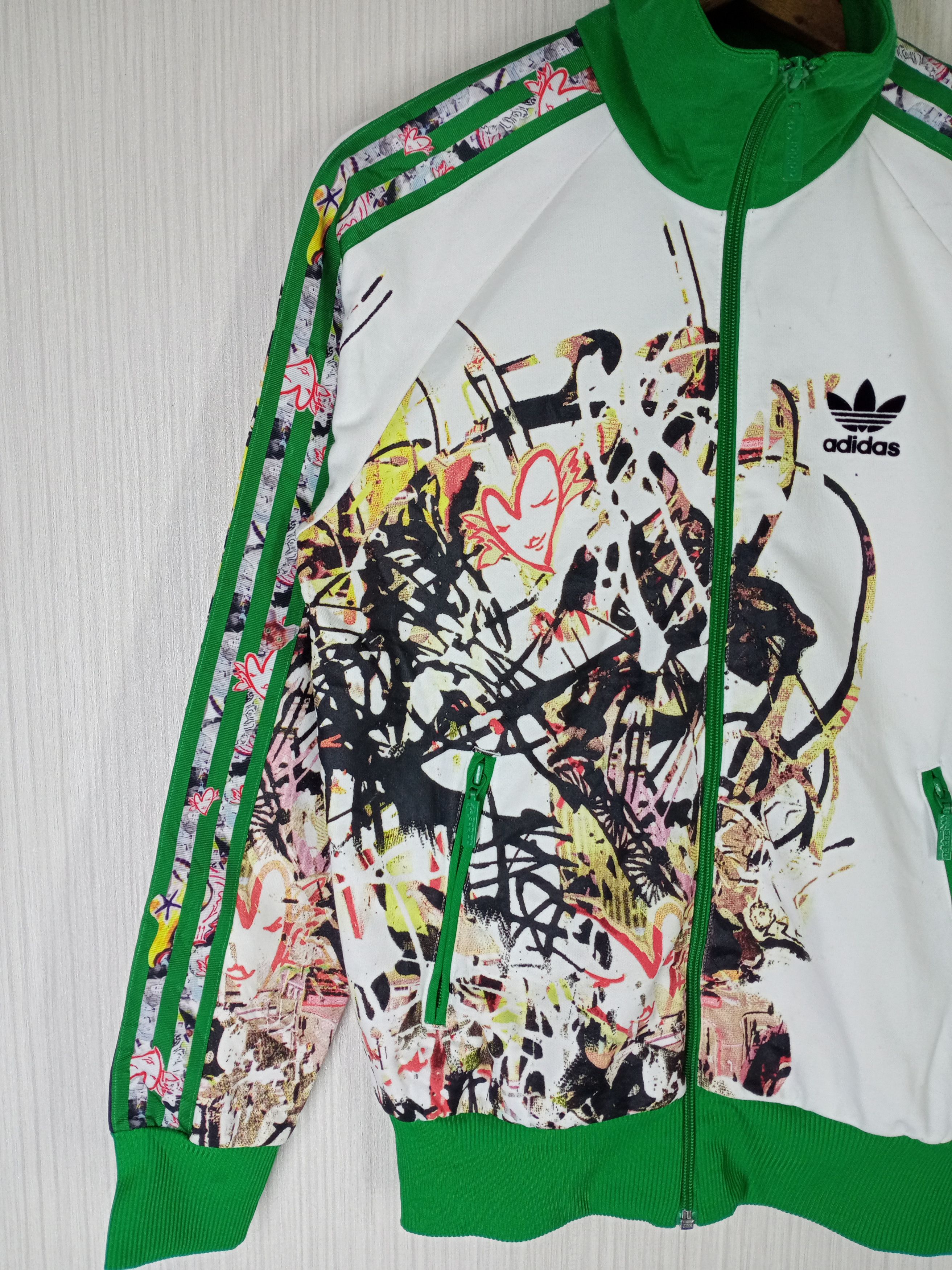 Adidas Rare Vintage Adidas full Zipper Sweatshirt Size US S / EU 44-46 / 1 - 4 Thumbnail