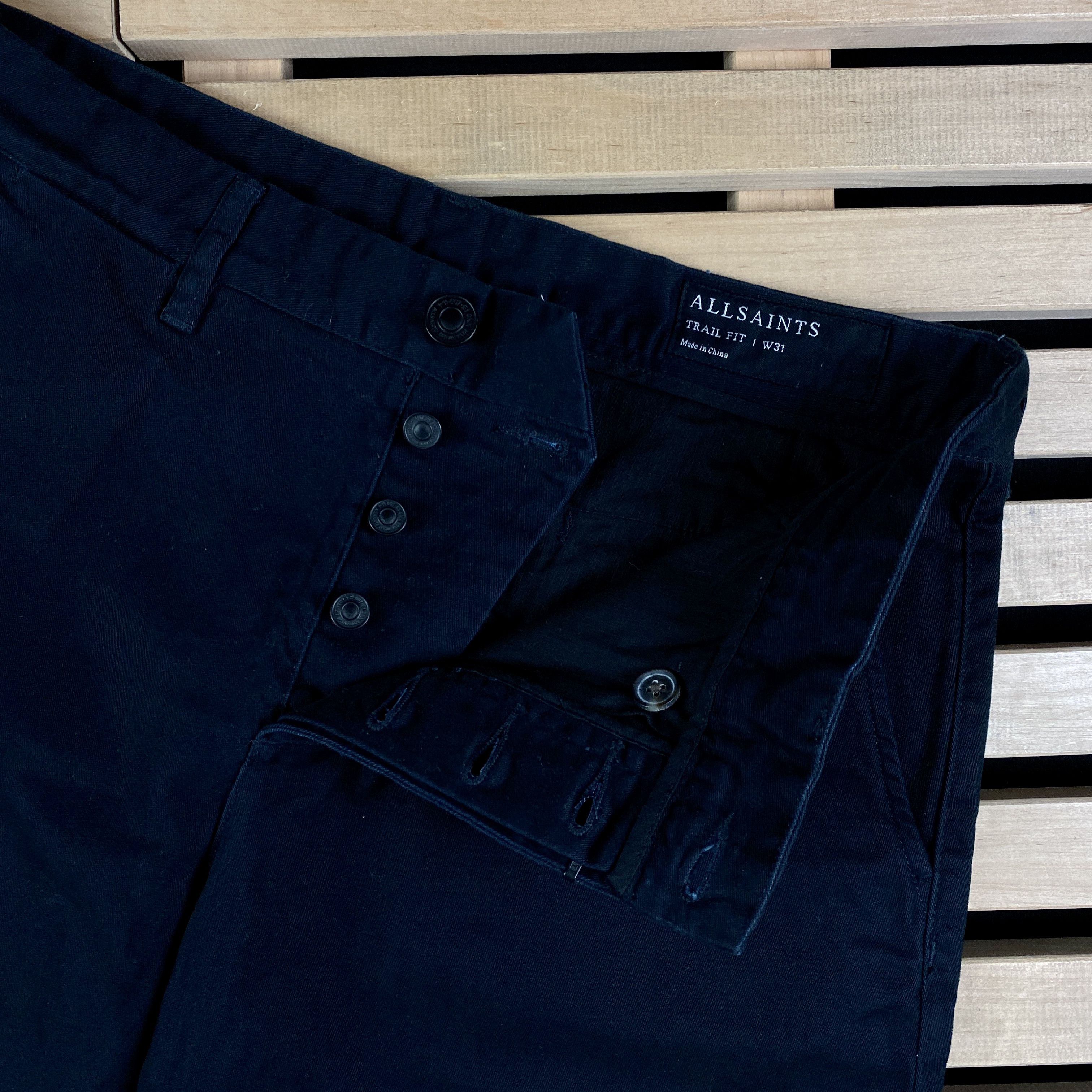 Allsaints Mens Shorts Chino Allsaints Size 31 Size US 31 - 4 Thumbnail