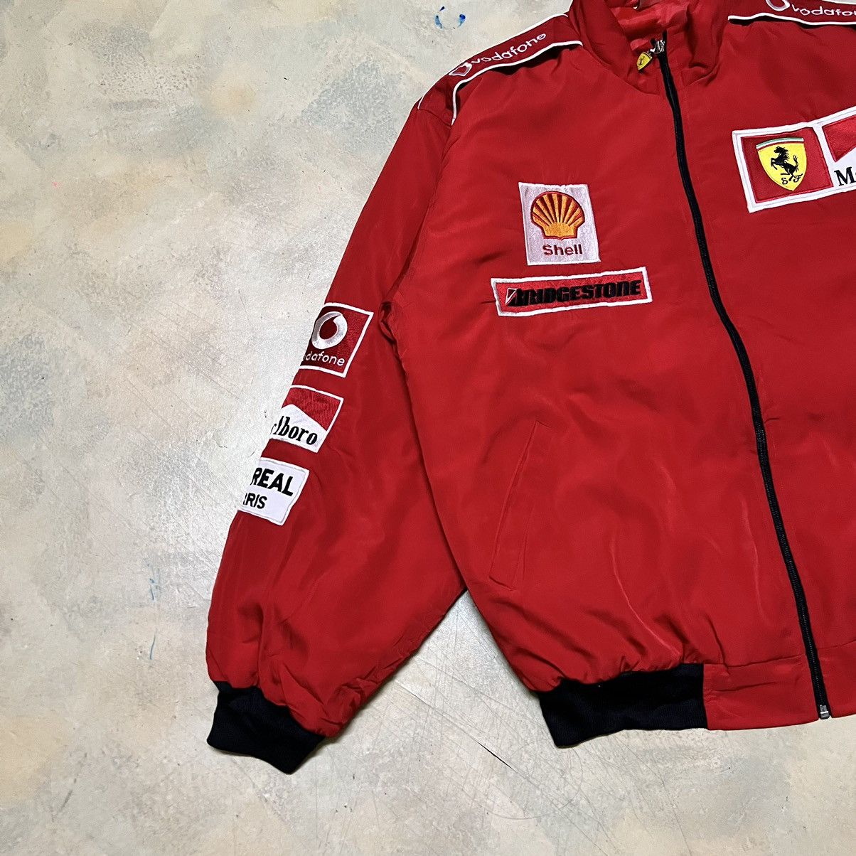 Ferrari Ferrari Big Logo Jacket Size US XL / EU 56 / 4 - 5 Thumbnail