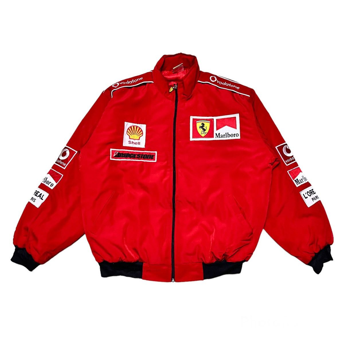 Ferrari Ferrari Big Logo Jacket Size US XL / EU 56 / 4 - 1 Thumbnail